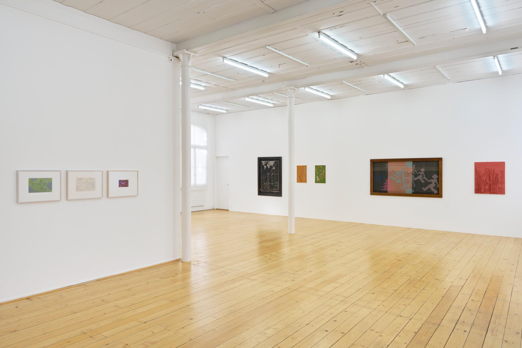 Exhibition View Charlotte Johannesson Solo Show «Save as art?» at Kunsthalle Friart, Fribourg, 2023 / Photo: Guillaume Python / Courtesy: the artist and Kunsthalle Friart