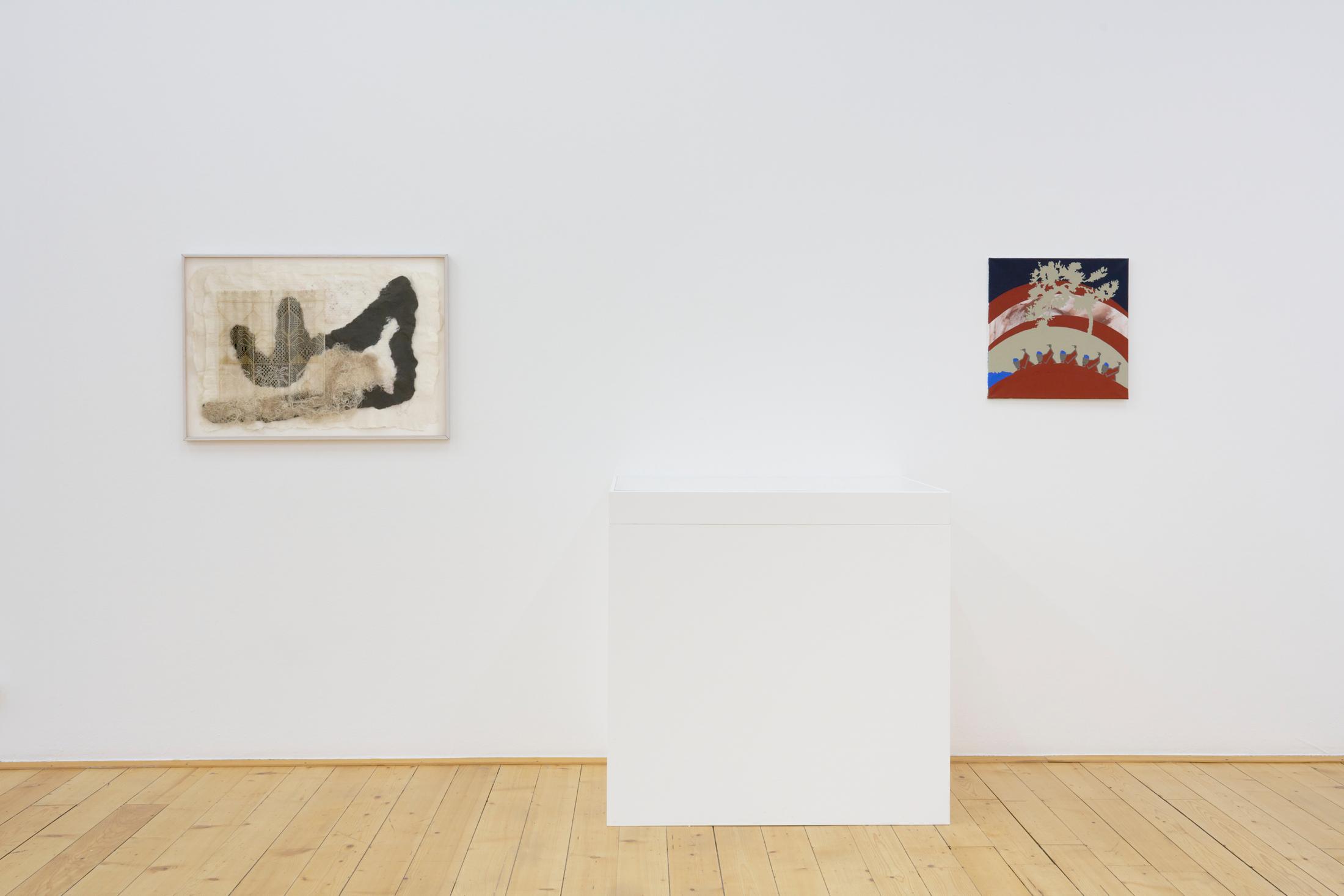 Exhibition View Charlotte Johannesson Solo Show «Save as art?» at Kunsthalle Friart, Fribourg, 2023 / Photo: Guillaume Python / Courtesy: the artist and Kunsthalle Friart