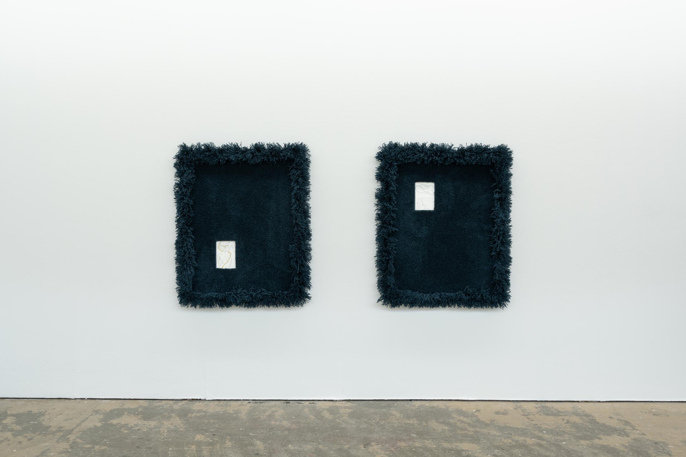 Exhibition View Chiara Bersani Solo Show «Deserters» at Kunsthaus, Baselland, 2023 / Photo: Finn Curry / Courtesy: the artist and Kunsthaus Baselland