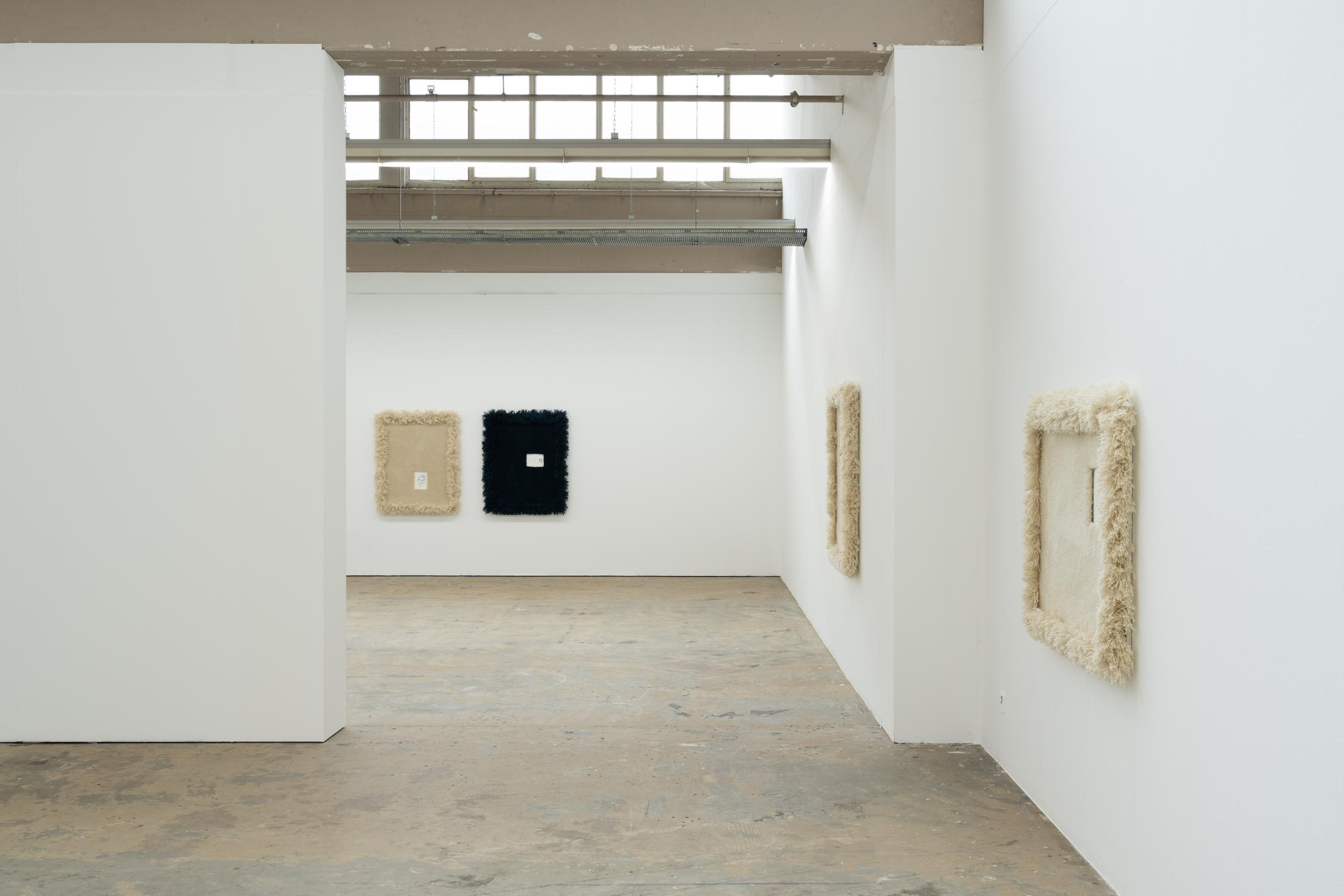 Exhibition View Chiara Bersani Solo Show «Deserters» at Kunsthaus, Baselland, 2023 / Photo: Finn Curry / Courtesy: the artist and Kunsthaus Baselland