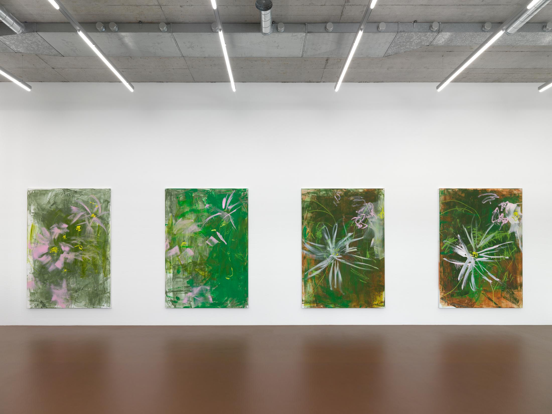 Exhibition View David Hominal Solo Show «Cosmos» at Karma International, Zurich, 2023 / Photo: Annik Wetter / Courtesy: the artist and Karma International