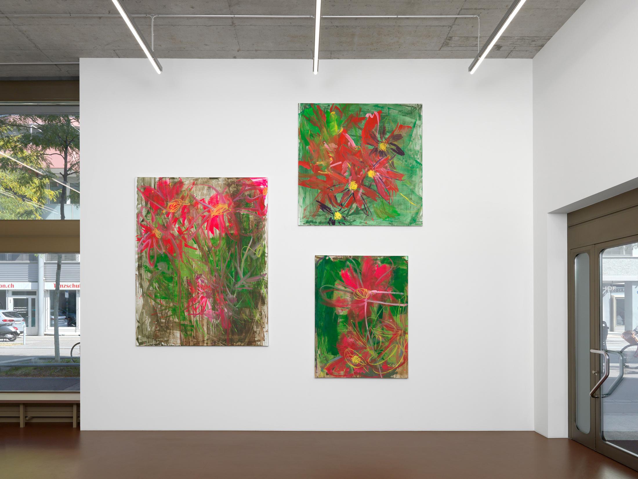 Exhibition View David Hominal Solo Show «Cosmos» at Karma International, Zurich, 2023 / Photo: Annik Wetter / Courtesy: the artist and Karma International