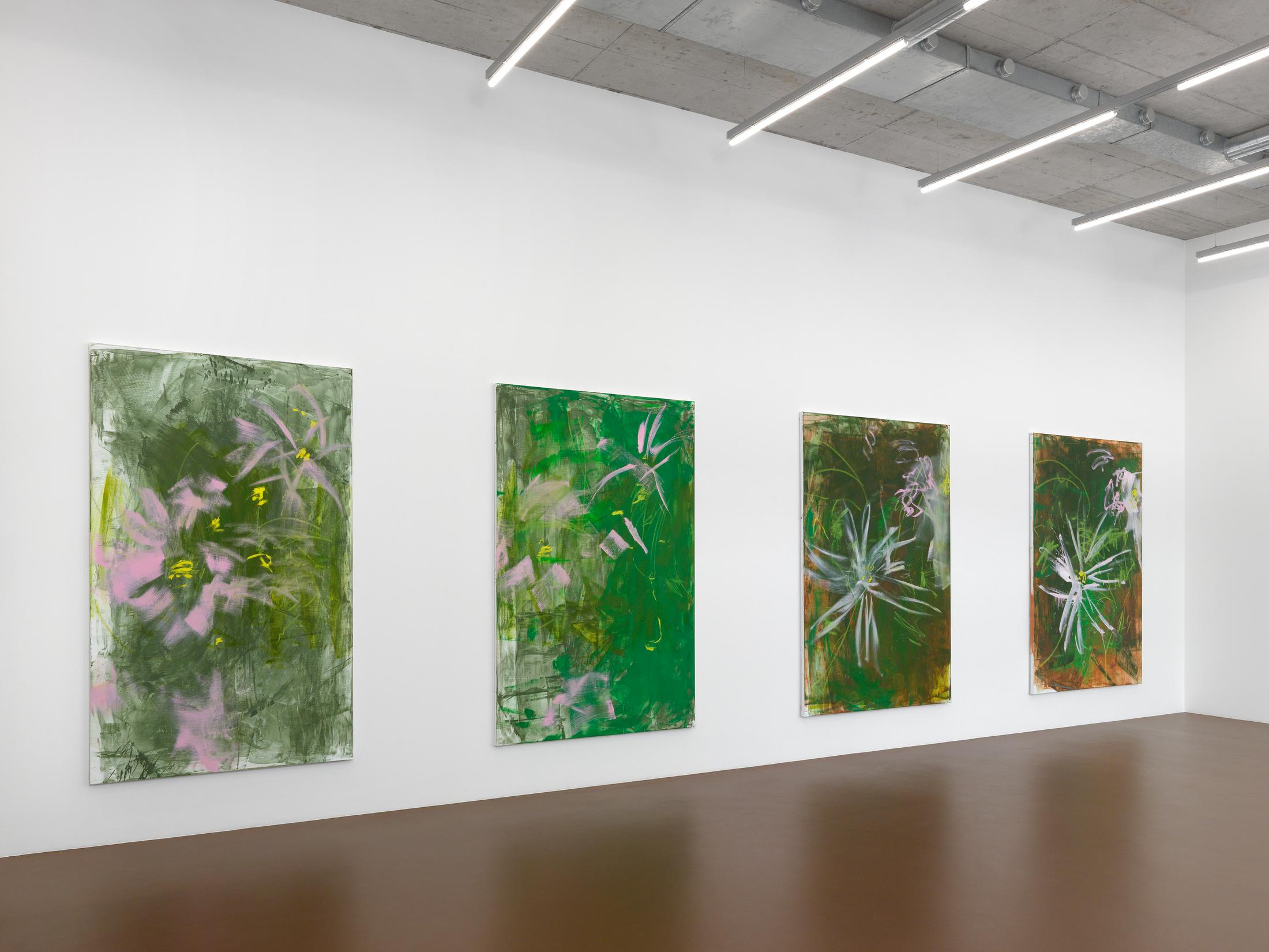 Exhibition View David Hominal Solo Show «Cosmos» at Karma International, Zurich, 2023 / Photo: Annik Wetter / Courtesy: the artist and Karma International