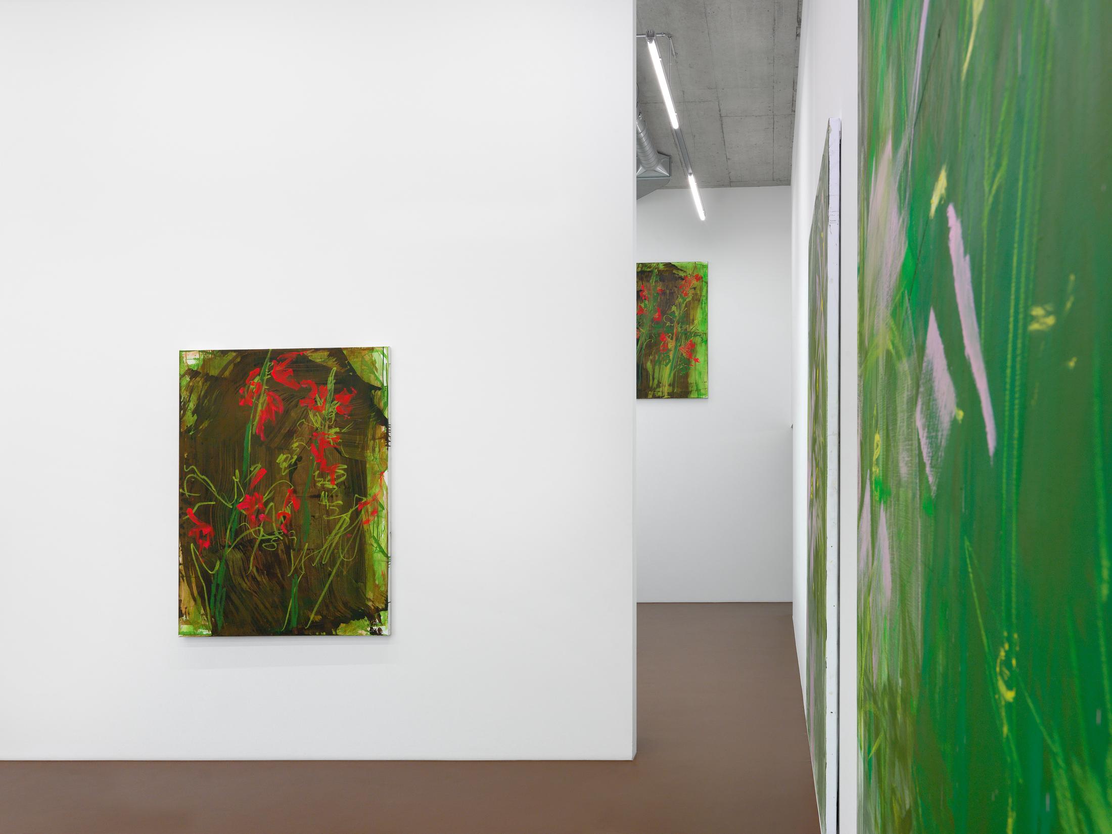 Exhibition View David Hominal Solo Show «Cosmos» at Karma International, Zurich, 2023 / Photo: Annik Wetter / Courtesy: the artist and Karma International