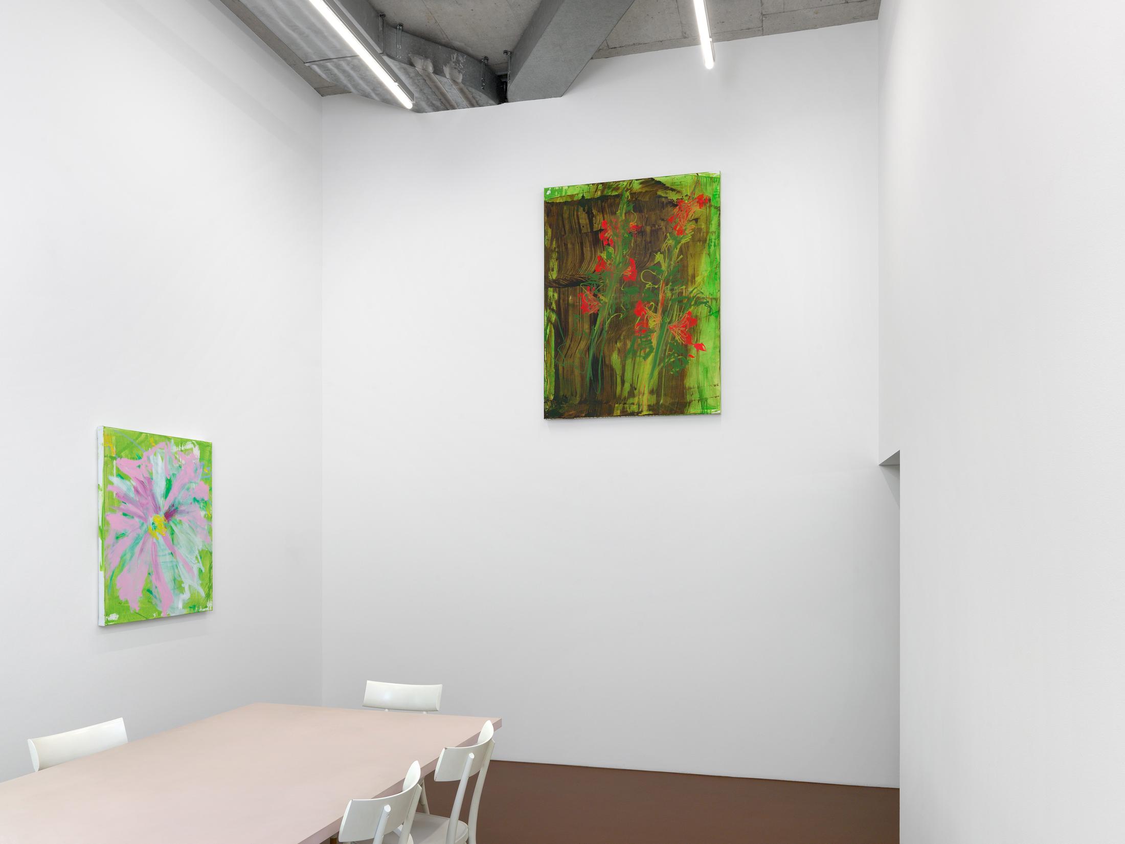 Exhibition View David Hominal Solo Show «Cosmos» at Karma International, Zurich, 2023 / Photo: Annik Wetter / Courtesy: the artist and Karma International