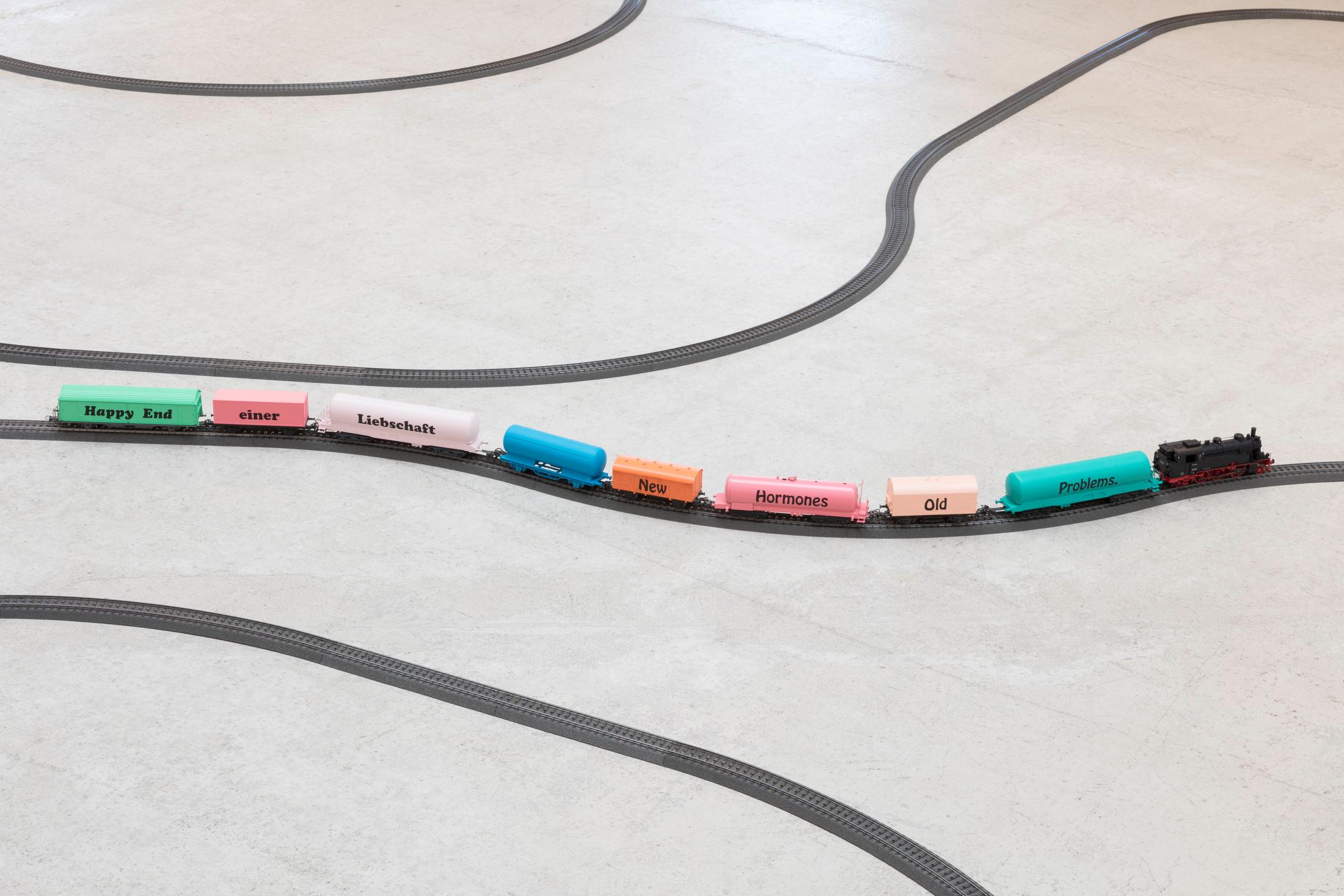 Exhibition View David Renggli Solo Show «Jahrmarkt der Gefühle» at Kunstzeughaus, Rapperswil, 2023 / Photo: Andri Stadler / Courtesy: the artist, Tobias Mueller Modern Art and Wentrup Gallery