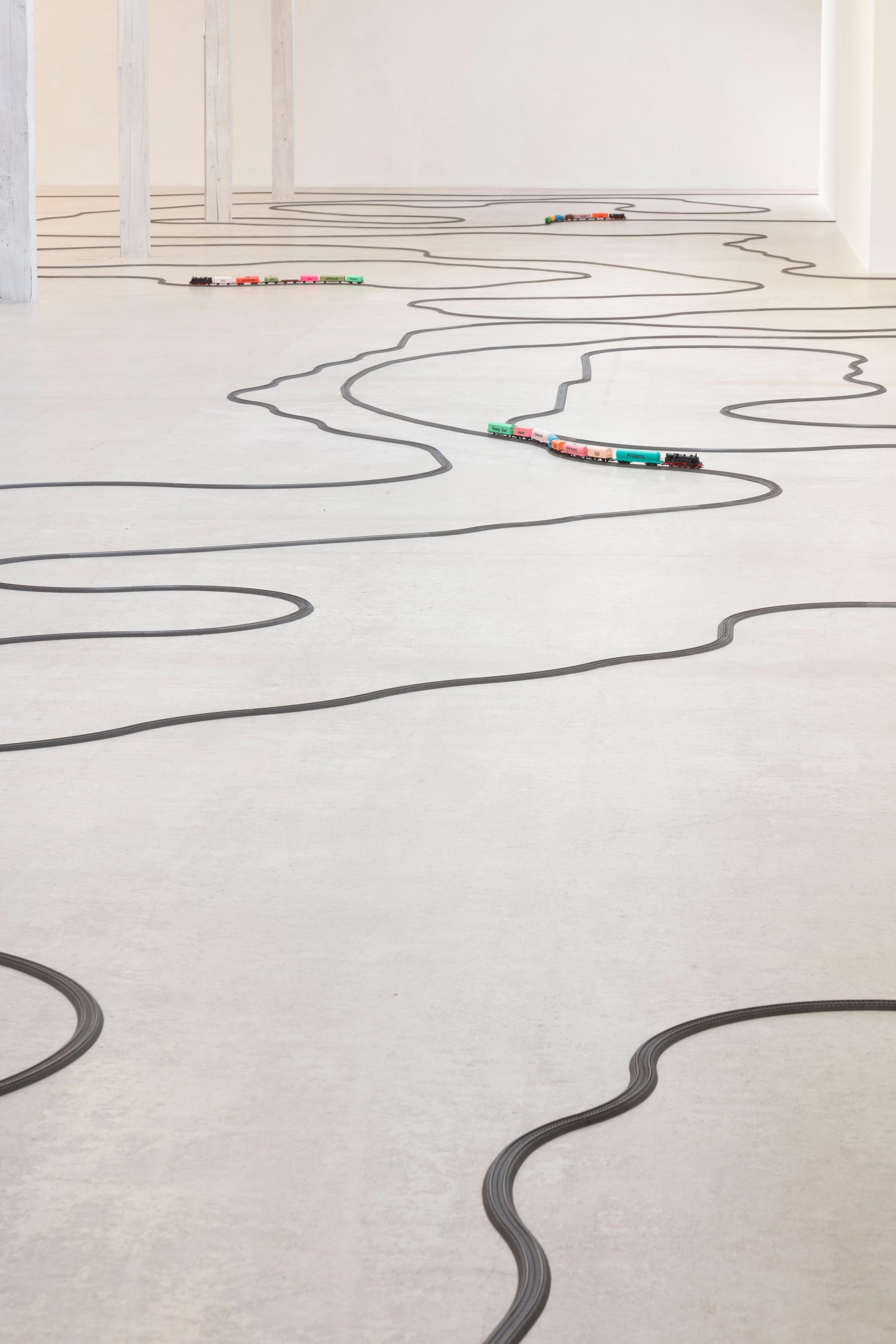 Exhibition View David Renggli Solo Show «Jahrmarkt der Gefühle» at Kunstzeughaus, Rapperswil, 2023 / Photo: Andri Stadler / Courtesy: the artist, Tobias Mueller Modern Art and Wentrup Gallery