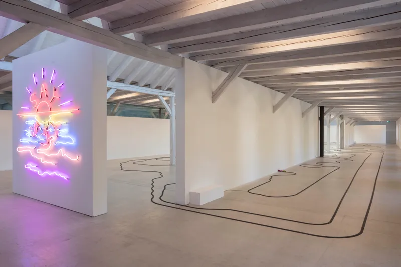 Exhibition View David Renggli Solo Show «Jahrmarkt der Gefühle» at Kunstzeughaus, Rapperswil, 2023 / Photo: Andri Stadler / Courtesy: the artist, Tobias Mueller Modern Art and Wentrup Gallery