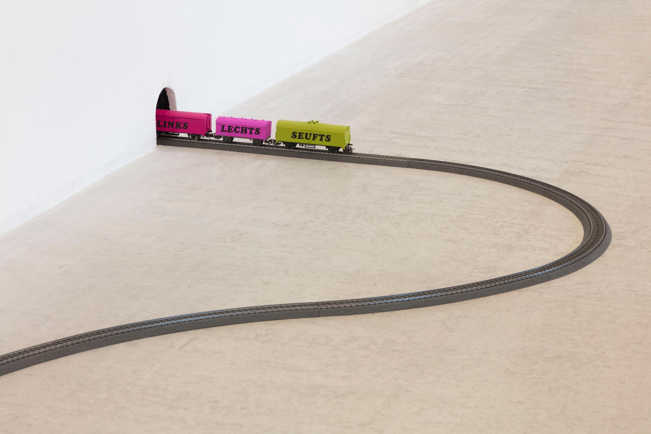 Exhibition View David Renggli Solo Show «Jahrmarkt der Gefühle» at Kunstzeughaus, Rapperswil, 2023 / Photo: Andri Stadler / Courtesy: the artist, Tobias Mueller Modern Art and Wentrup Gallery