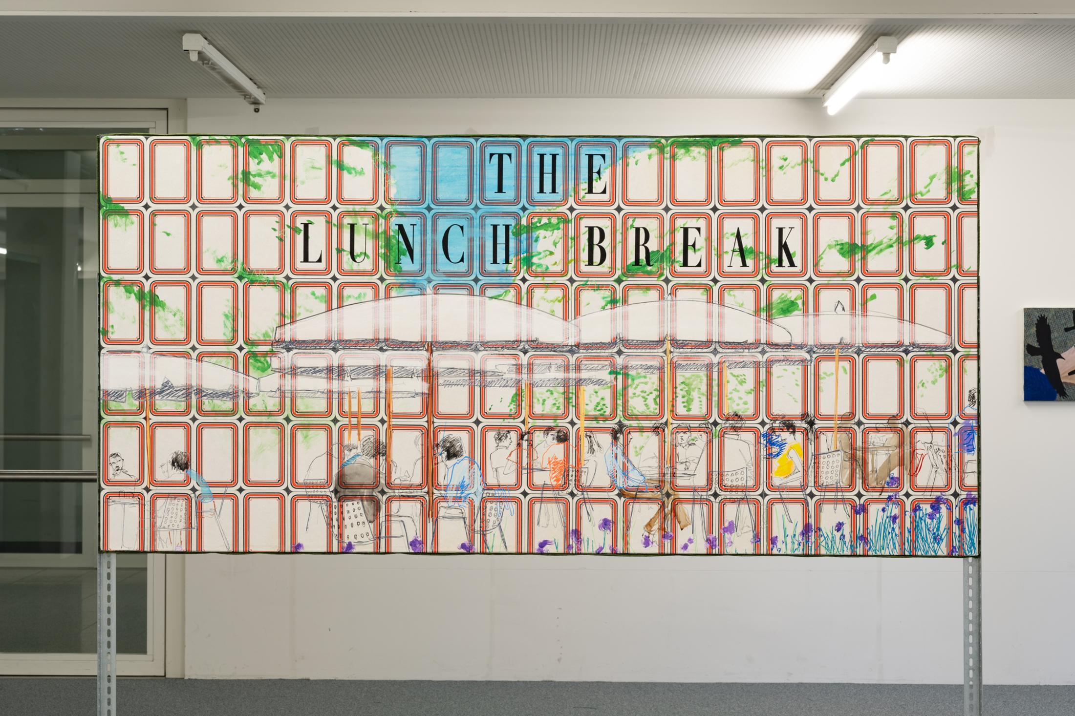 Exhibition View Diogo Pinto Solo Show «Decaf Ballad» at Dietikon Projektraum, Dietikon, 2023 / Photo: Finn Curry / Courtesy: the artist and Dietikon Projektraum