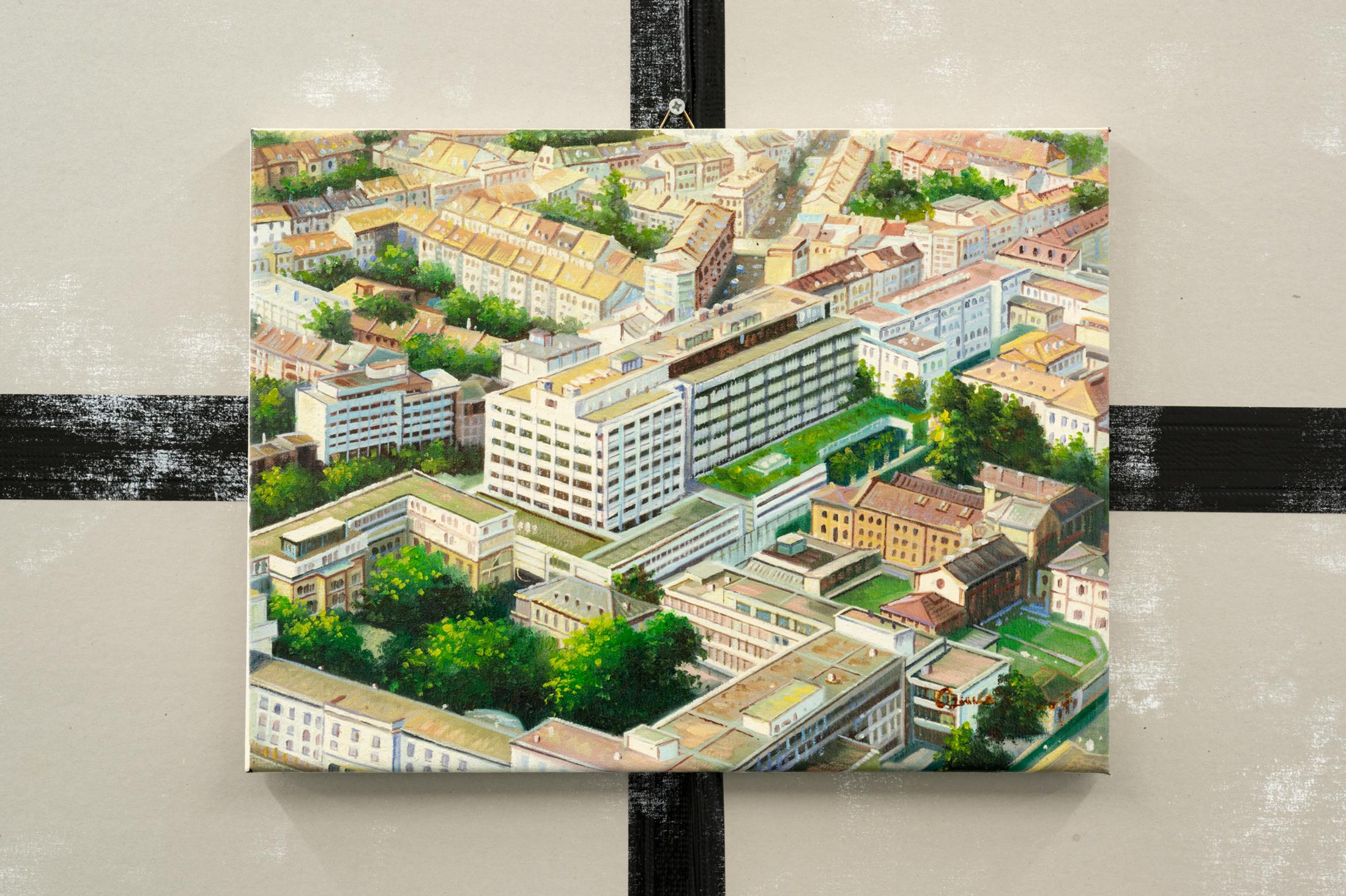 Exhibition View Diogo Pinto Solo Show «Decaf Ballad» at Dietikon Projektraum, Dietikon, 2023 / Photo: Finn Curry / Courtesy: the artist and Dietikon Projektraum