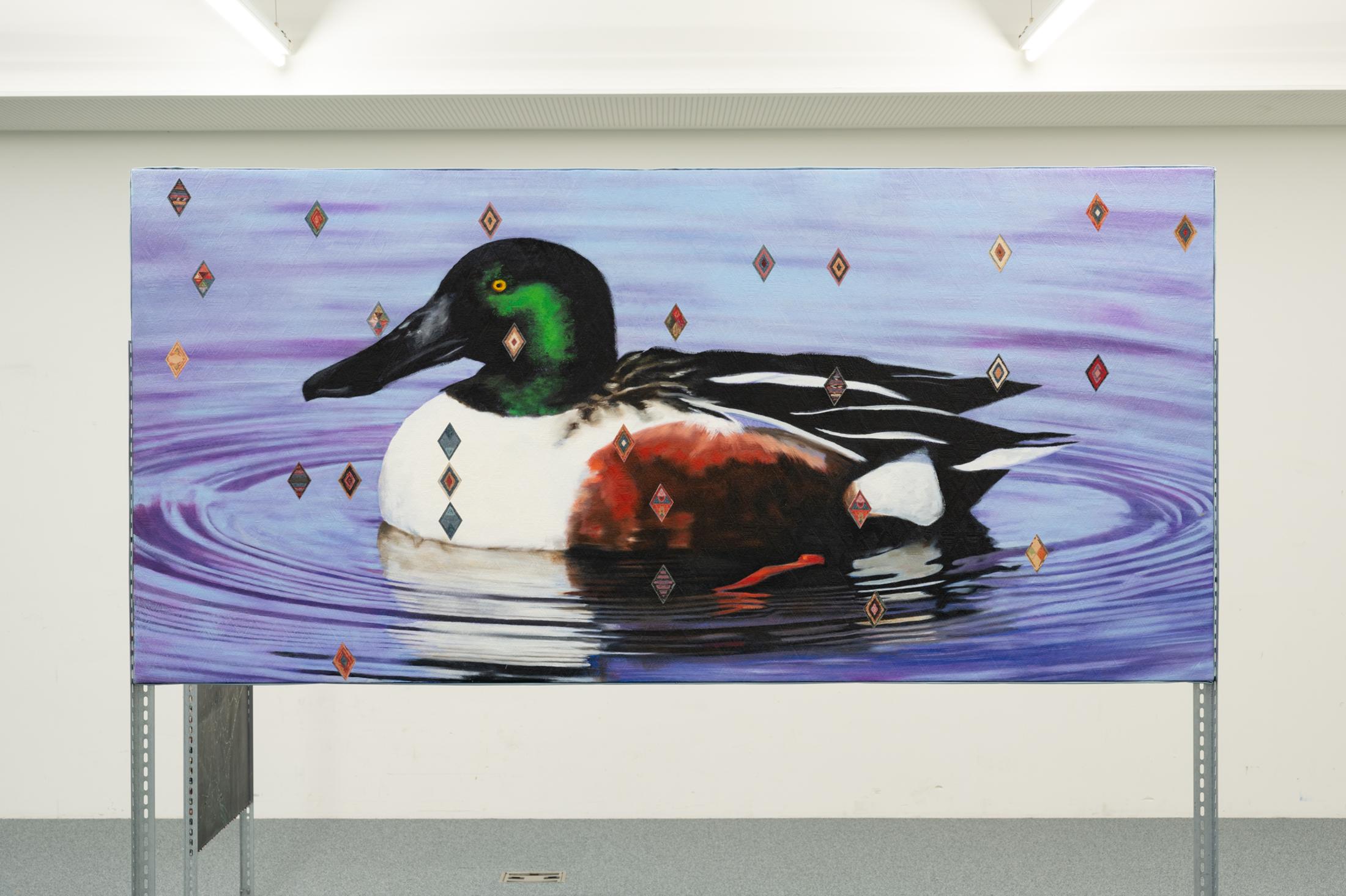 Exhibition View Diogo Pinto Solo Show «Decaf Ballad» at Dietikon Projektraum, Dietikon, 2023 / Photo: Finn Curry / Courtesy: the artist and Dietikon Projektraum