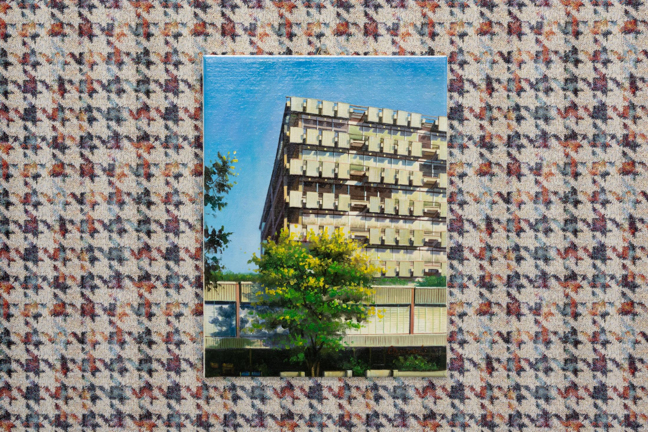 Exhibition View Diogo Pinto Solo Show «Decaf Ballad» at Dietikon Projektraum, Dietikon, 2023 / Photo: Finn Curry / Courtesy: the artist and Dietikon Projektraum