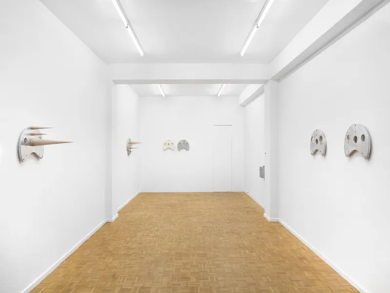 Exhibition View Dorota Gawęda & Eglė Kulbokaitė Duo Show «Upiór» at Sentiment, Zurich, 2023 / Photo: Philipp Rupp and Julien Gremaud / Courtesy: the artists and Sentiment