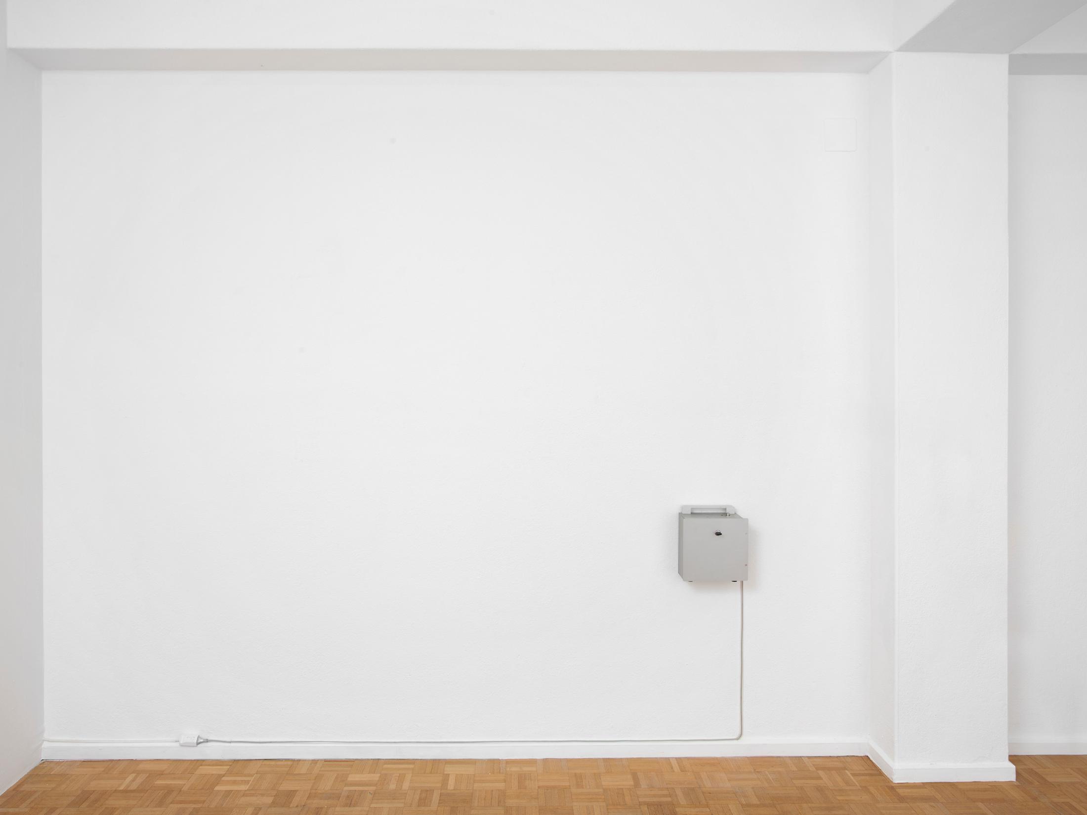 Exhibition View Dorota Gawęda & Eglė Kulbokaitė Duo Show «Upiór; view on Dorota Gawęda & Eglė Kulbokaitė, The Large Piece of Turf 02:60, 2020» at Sentiment, Zurich, 2023 / Photo: Philipp Rupp and Julien Gremaud / Courtesy: the artists and Sentiment