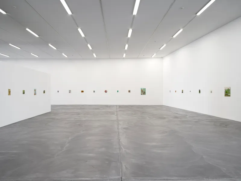 Exhibition View Elene Chantladze Solo Show «As in a Melody or a Bird’s Nest» at Kunsthalle Zürich, Zurich, 2023 / Photo: Cedric Mussano / Courtesy: the artist and Kunsthalle Zürich
