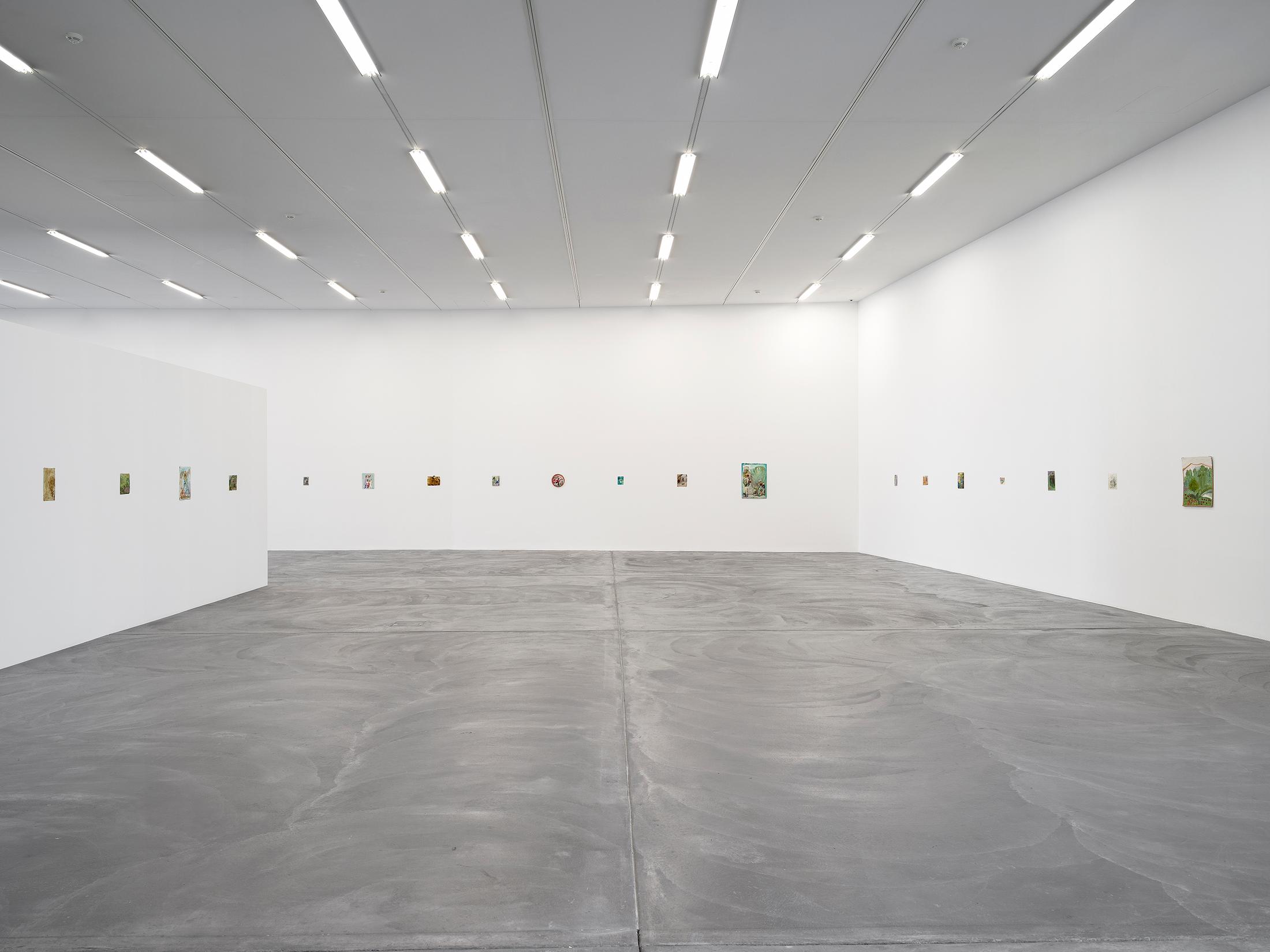 Exhibition View Elene Chantladze Solo Show «As in a Melody or a Bird’s Nest» at Kunsthalle Zürich, Zurich, 2023 / Photo: Cedric Mussano / Courtesy: the artist and Kunsthalle Zürich