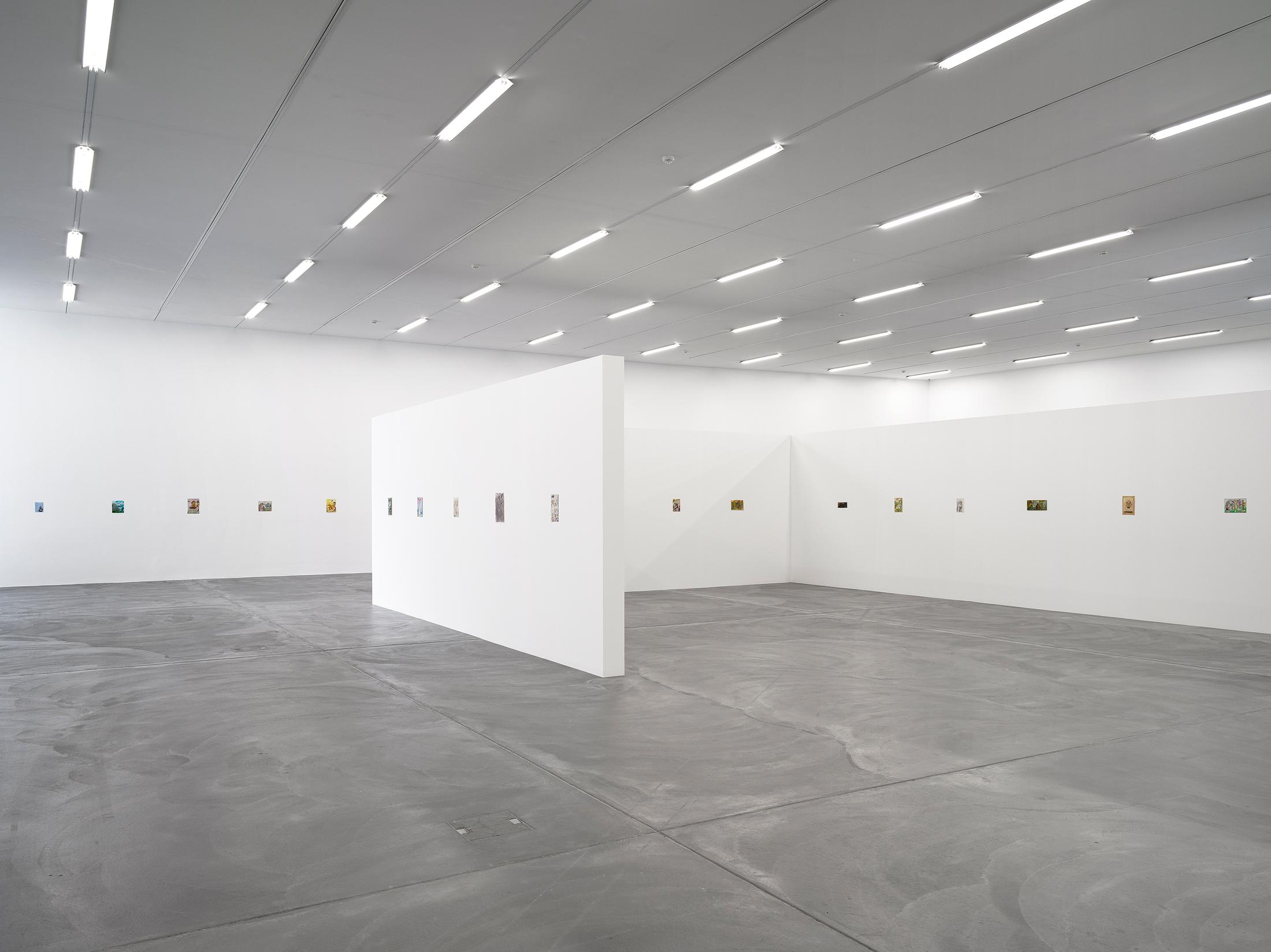 Exhibition View Elene Chantladze Solo Show «As in a Melody or a Bird’s Nest» at Kunsthalle Zürich, Zurich, 2023 / Photo: Cedric Mussano / Courtesy: the artist and Kunsthalle Zürich