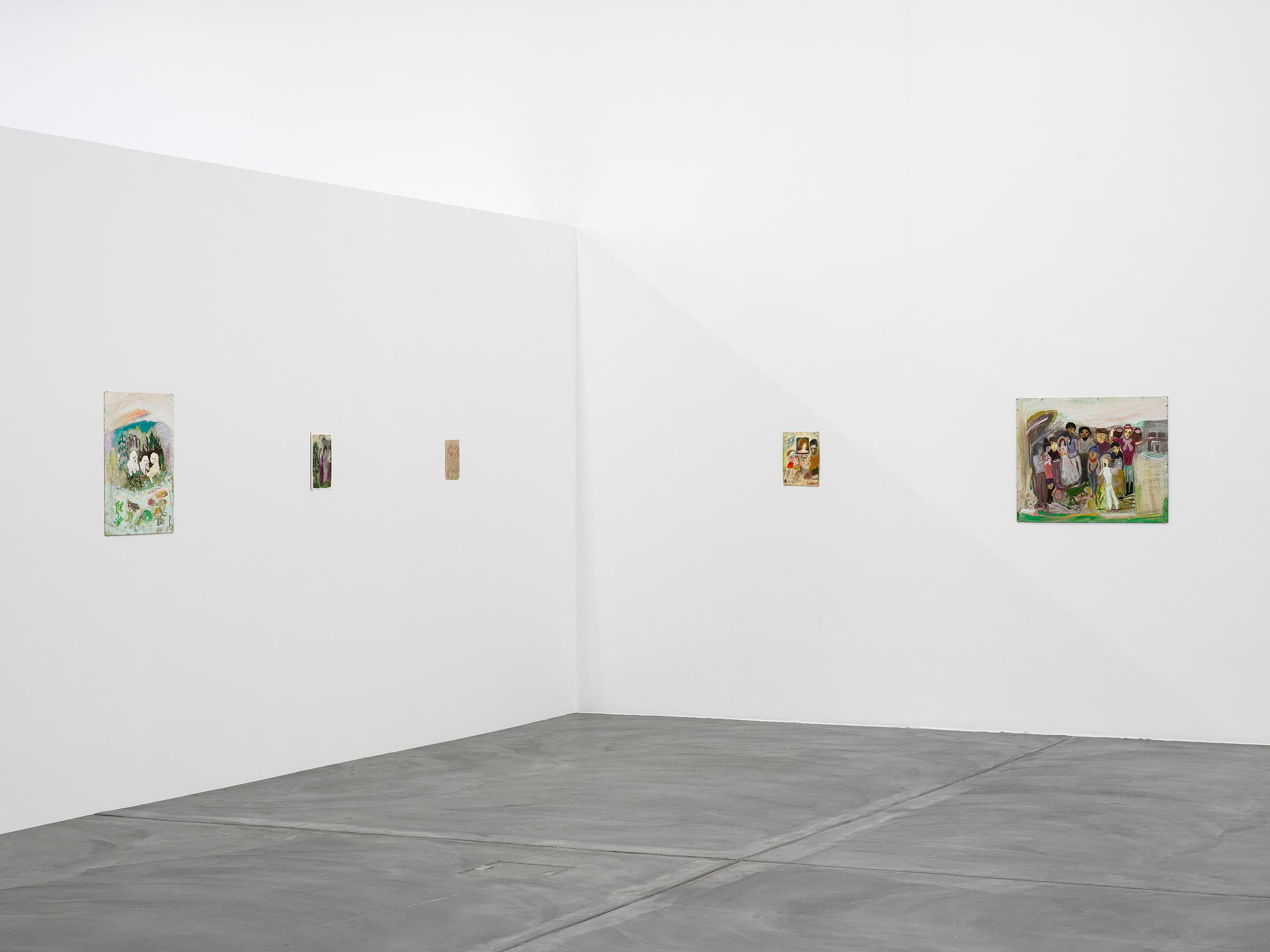 Exhibition View Elene Chantladze Solo Show «As in a Melody or a Bird’s Nest» at Kunsthalle Zürich, Zurich, 2023 / Photo: Cedric Mussano / Courtesy: the artist and Kunsthalle Zürich