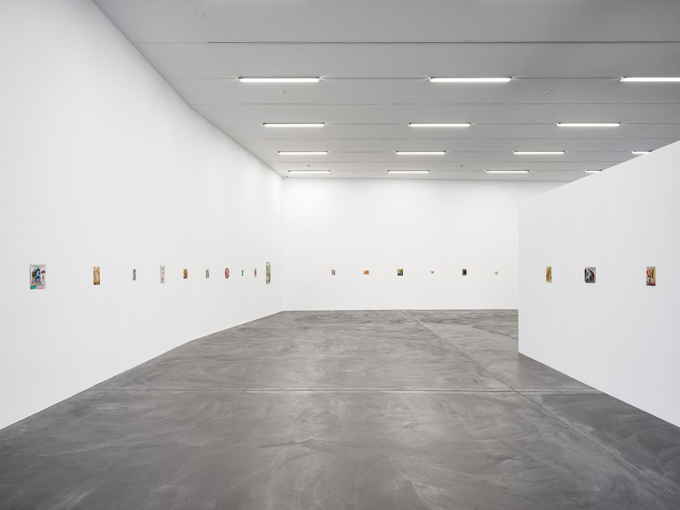Exhibition View Elene Chantladze Solo Show «As in a Melody or a Bird’s Nest» at Kunsthalle Zürich, Zurich, 2023 / Photo: Cedric Mussano / Courtesy: the artist and Kunsthalle Zürich