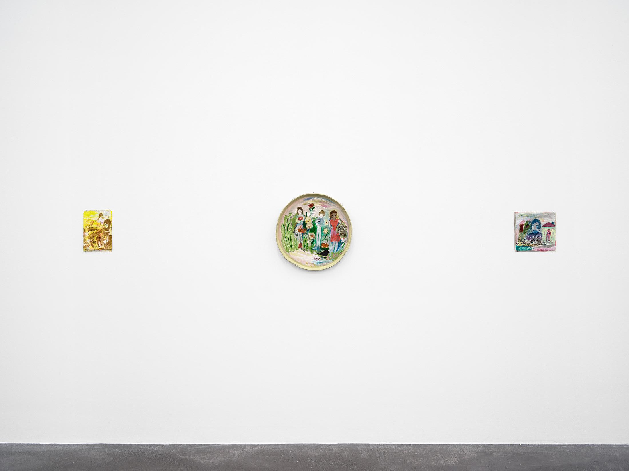 Exhibition View Elene Chantladze Solo Show «As in a Melody or a Bird’s Nest» at Kunsthalle Zürich, Zurich, 2023 / Photo: Cedric Mussano / Courtesy: the artist and Kunsthalle Zürich