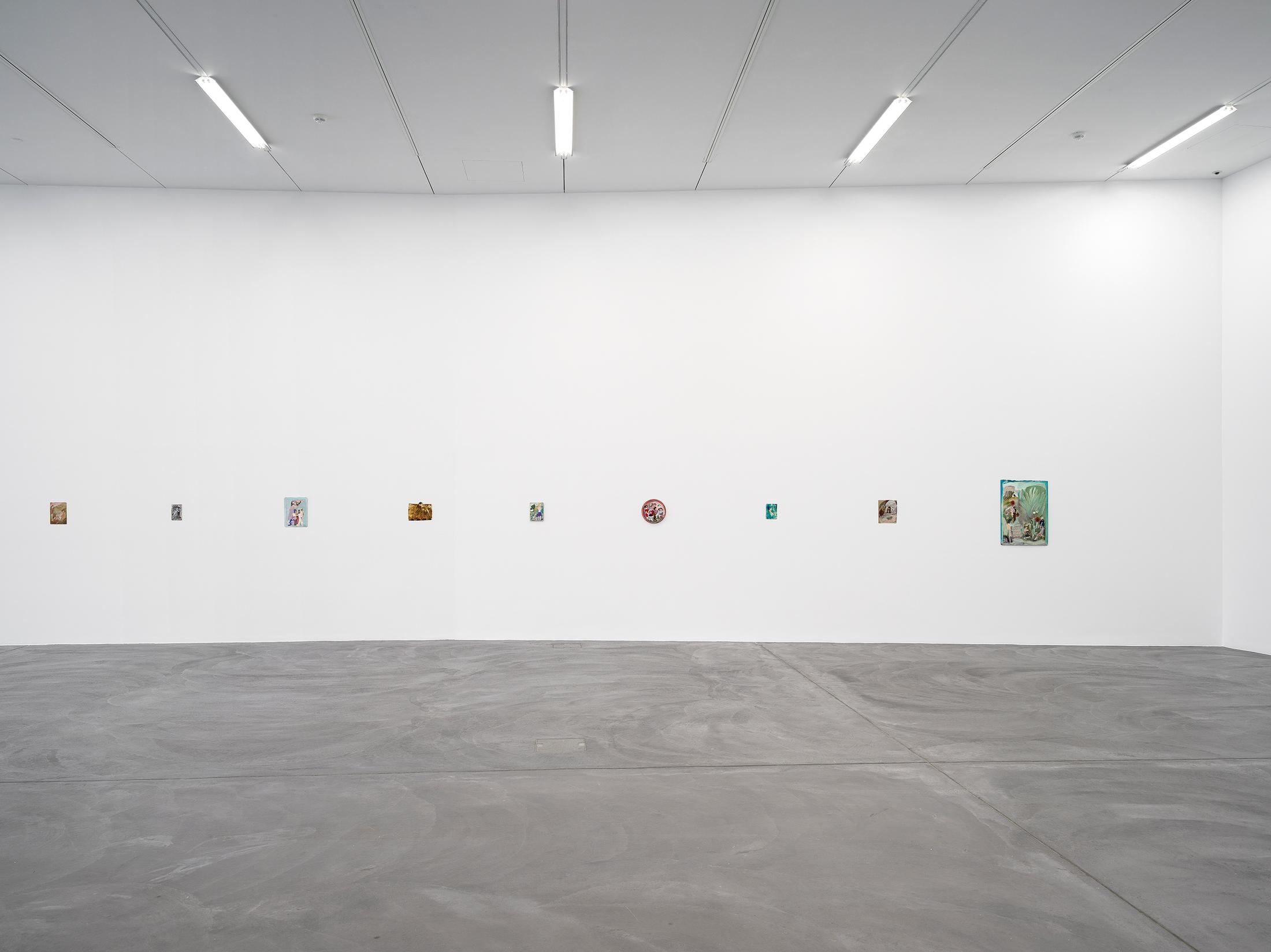 Exhibition View Elene Chantladze Solo Show «As in a Melody or a Bird’s Nest» at Kunsthalle Zürich, Zurich, 2023 / Photo: Cedric Mussano / Courtesy: the artist and Kunsthalle Zürich