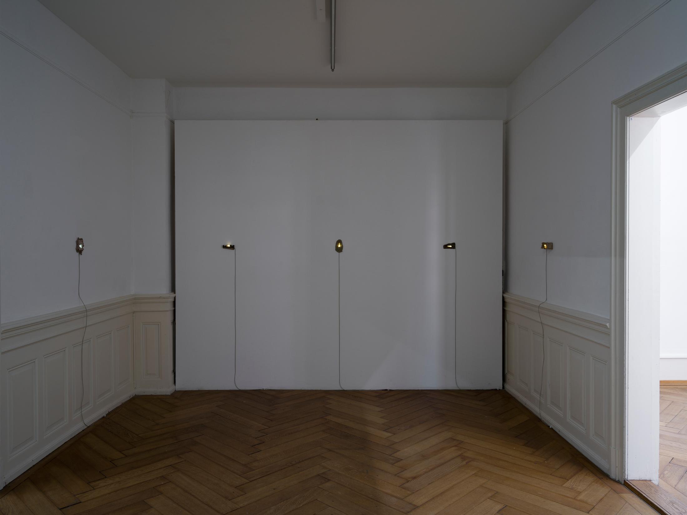 Exhibition View Hunter Longe Solo Show «Various Lambent Portals; view on Hunter Longe, Elizabeth Philpot, 2020-2023» at Kunsthaus Langenthal, Langenthal, 2023 / Photo: Cedric Mussano / Courtesy: the artist and Kunsthaus Langenthal
