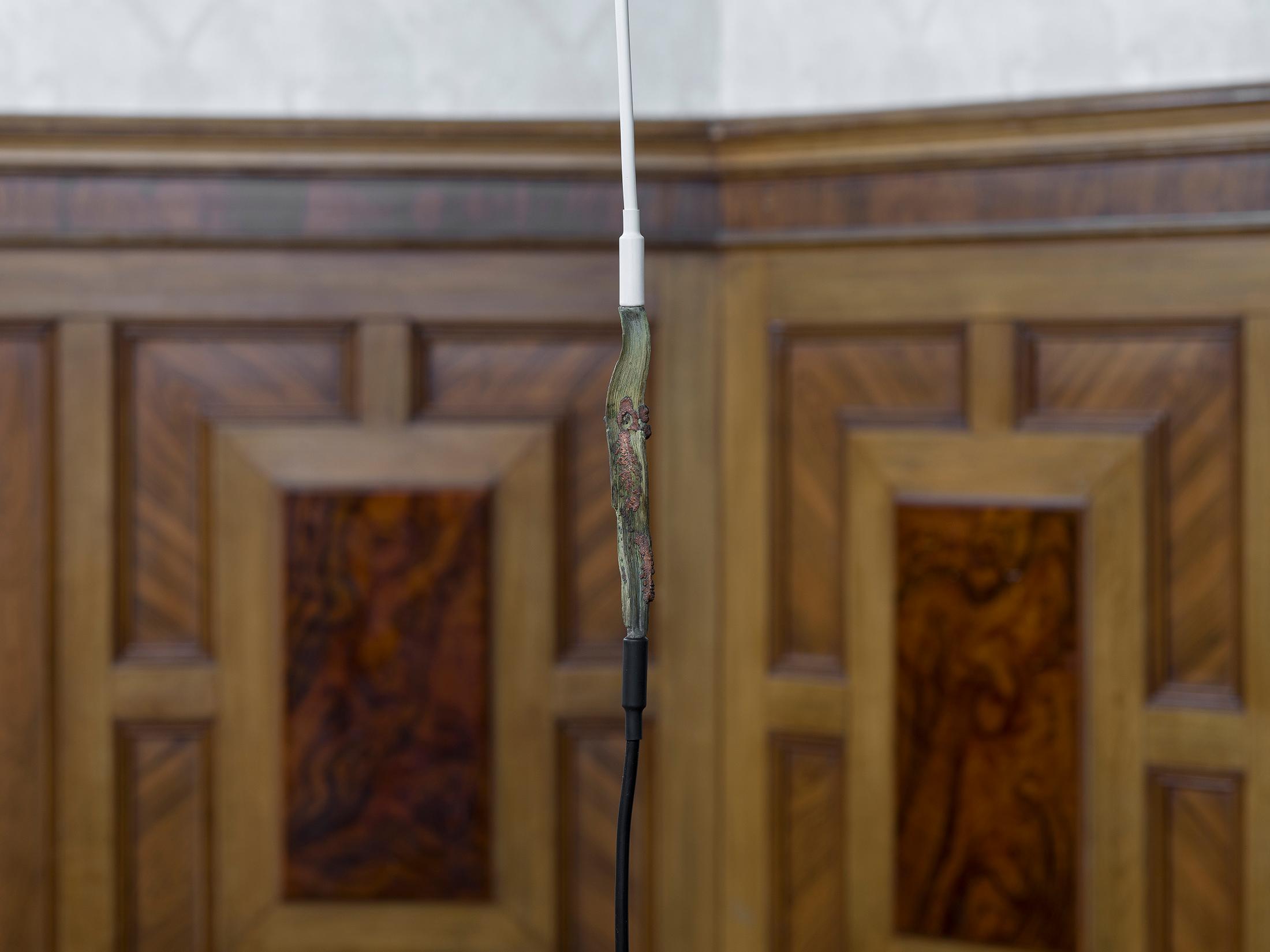 Exhibition View Hunter Longe Solo Show «Various Lambent Portals; view on Hunter Longe, Cyprian Idol, 2022» at Kunsthaus Langenthal, Langenthal, 2023 / Photo: Cedric Mussano / Courtesy: the artist and Kunsthaus Langenthal