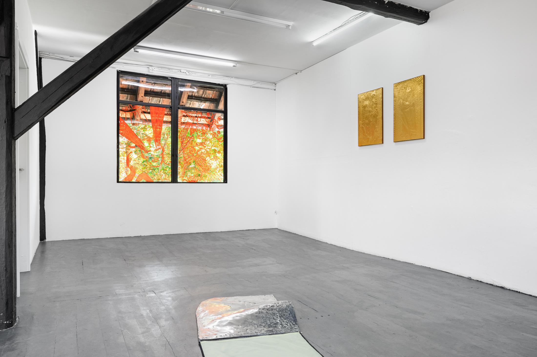 Exhibition View Duo Show «Leila Peacock & Gil Pellaton» at Last Tango, Zurich, 2023 / Photo: Kilian Bannwart / Courtesy: the artists and Last Tango