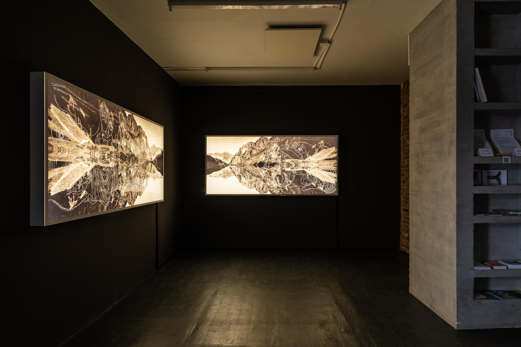 Exhibition View Duo Show «Leila Peacock & Gil Pellaton» at Last Tango, Zurich, 2023 / Photo: Kilian Bannwart / Courtesy: the artists and Last Tango