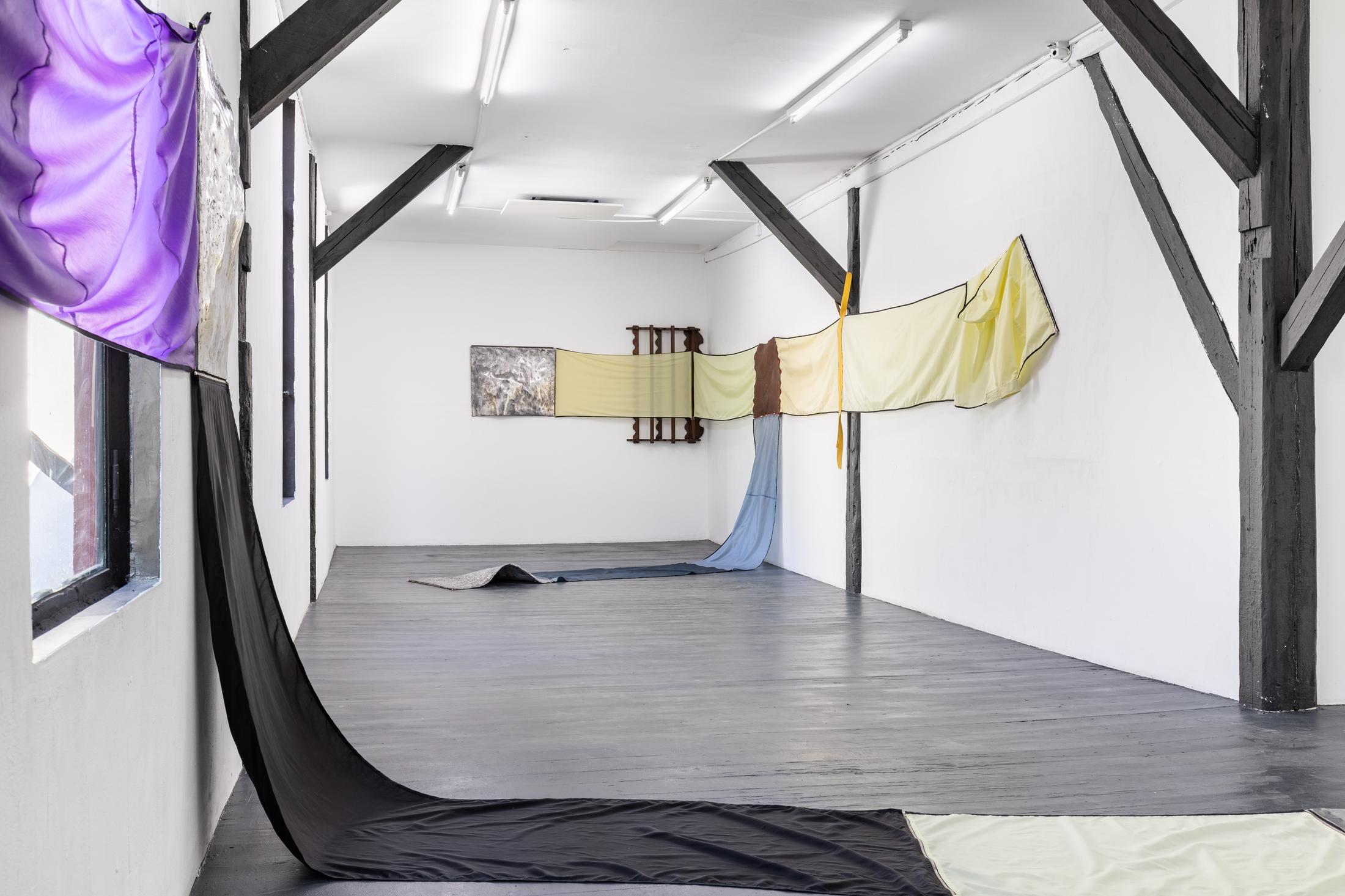 Exhibition View Duo Show «Leila Peacock & Gil Pellaton» at Last Tango, Zurich, 2023 / Photo: Kilian Bannwart / Courtesy: the artists and Last Tango