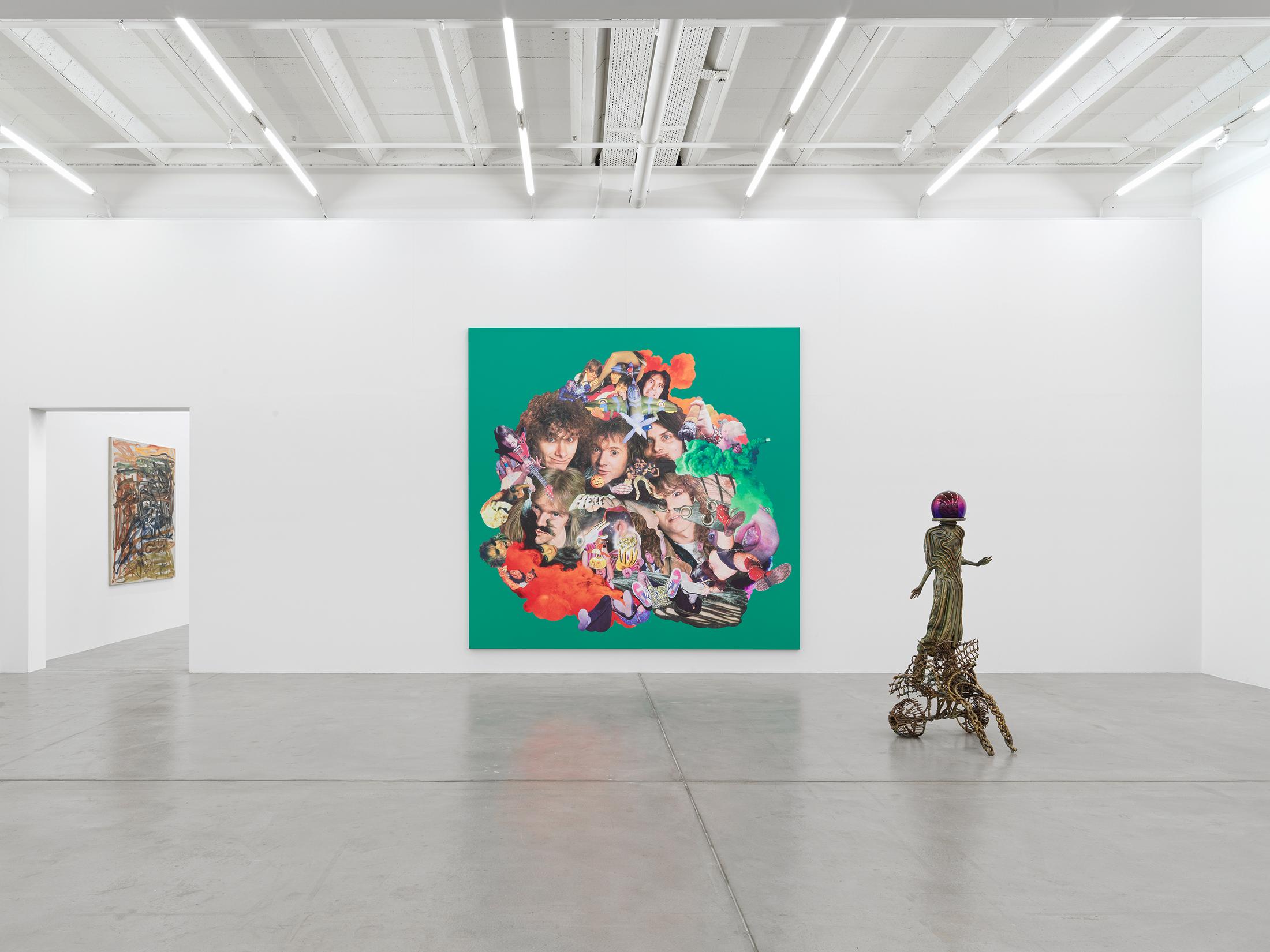 Exhibition View Group Show «MELENCOLIA» at Galerie Eva Presenhuber, Maag Areal, Zurich, 2023-2024 / Photo: Stefan Altenburger Photography / Courtesy: the artists and Galerie Eva Presenhuber