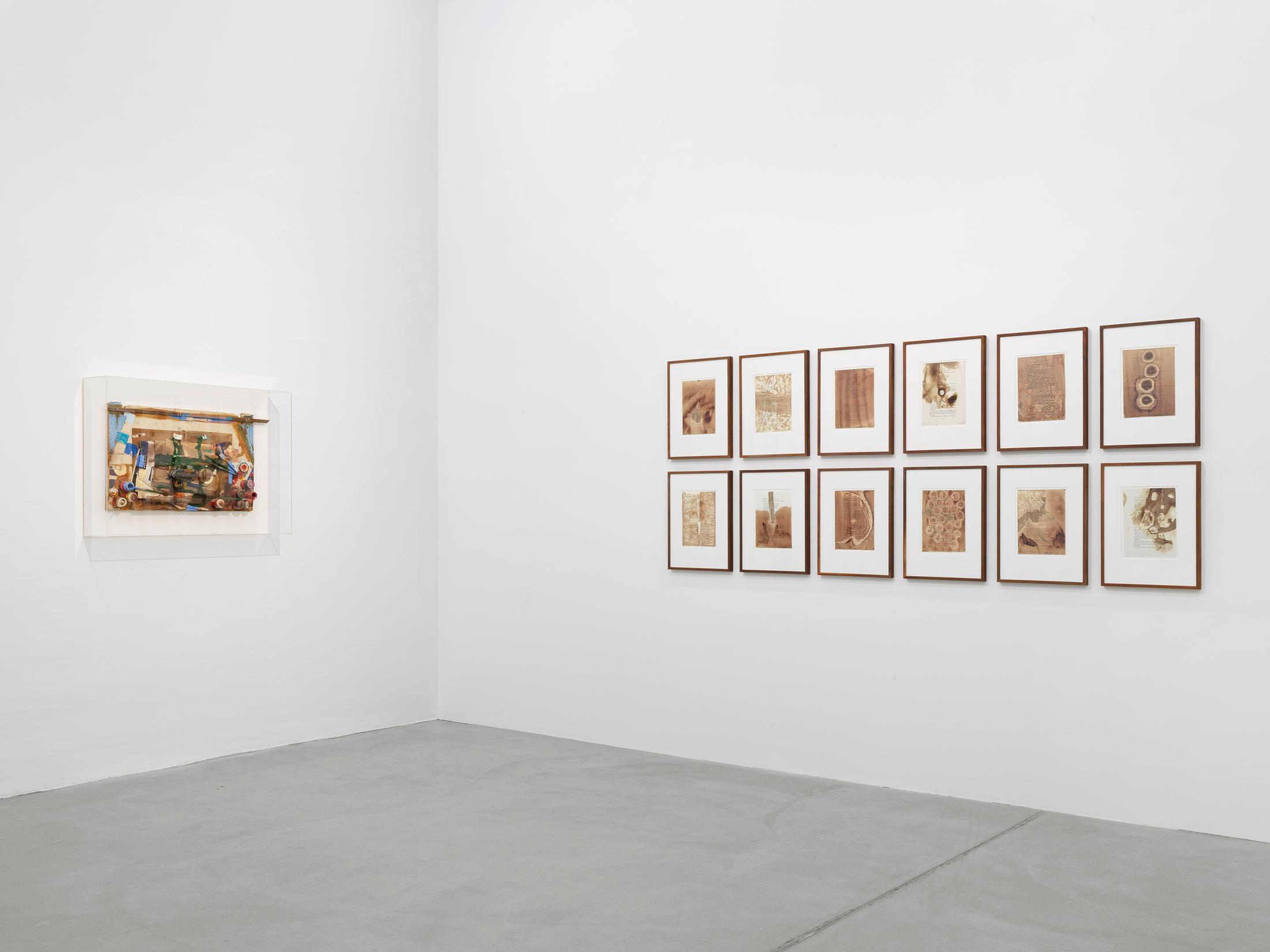 Exhibition View Group Show «MELENCOLIA» at Galerie Eva Presenhuber, Maag Areal, Zurich, 2023-2024 / Photo: Stefan Altenburger Photography / Courtesy: the artists and Galerie Eva Presenhuber