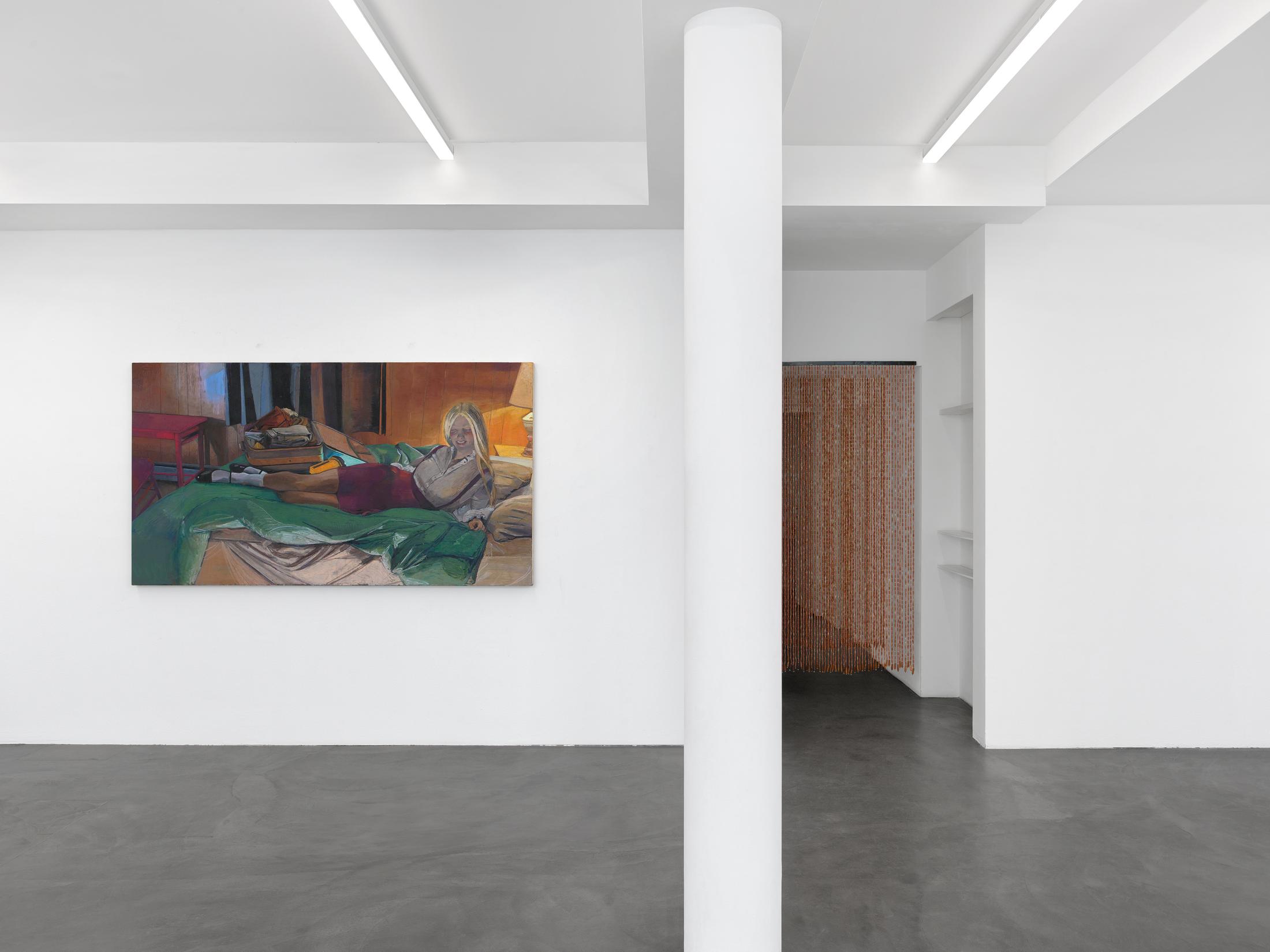 Exhibition View Solo Show Michelle Uckotter «Big Time Shopping Is Here» at Bernheim Gallery, Zurich, 2024 / Photo: Annik Wetter / Courtesy: The artist and Bernheim Gallery