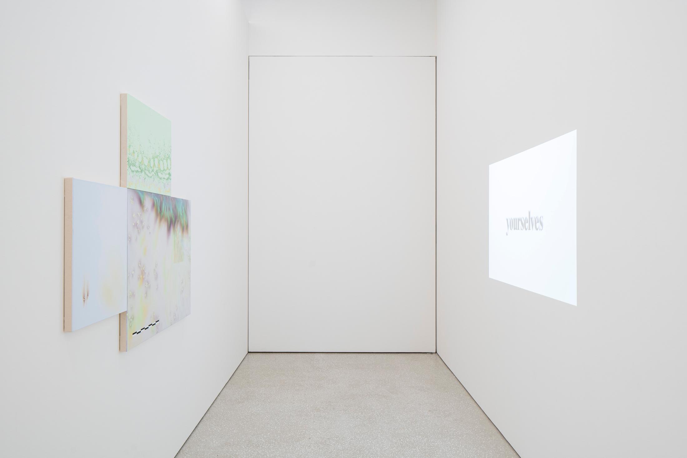 Exhibition View Group Show «Mirage» at Musée cantonal des Beaux-Arts, Lausanne, 2023 / Photo: Jonas Hänggi / Courtesy: the artists and Musée cantonal des Beaux-Arts de Lausanne