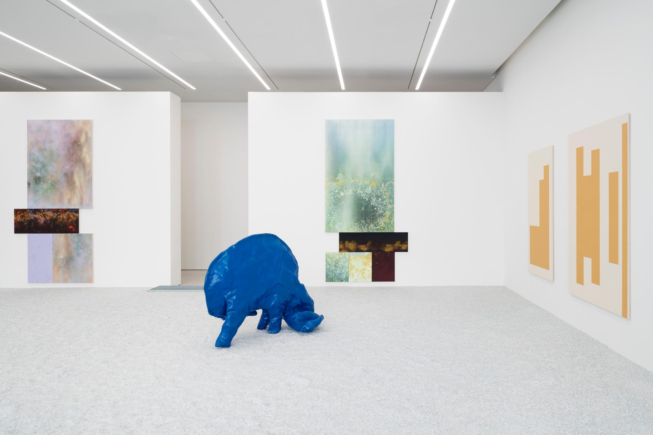 Exhibition View Group Show «Mirage» at Musée cantonal des Beaux-Arts, Lausanne, 2023 / Photo: Jonas Hänggi / Courtesy: the artists and Musée cantonal des Beaux-Arts de Lausanne