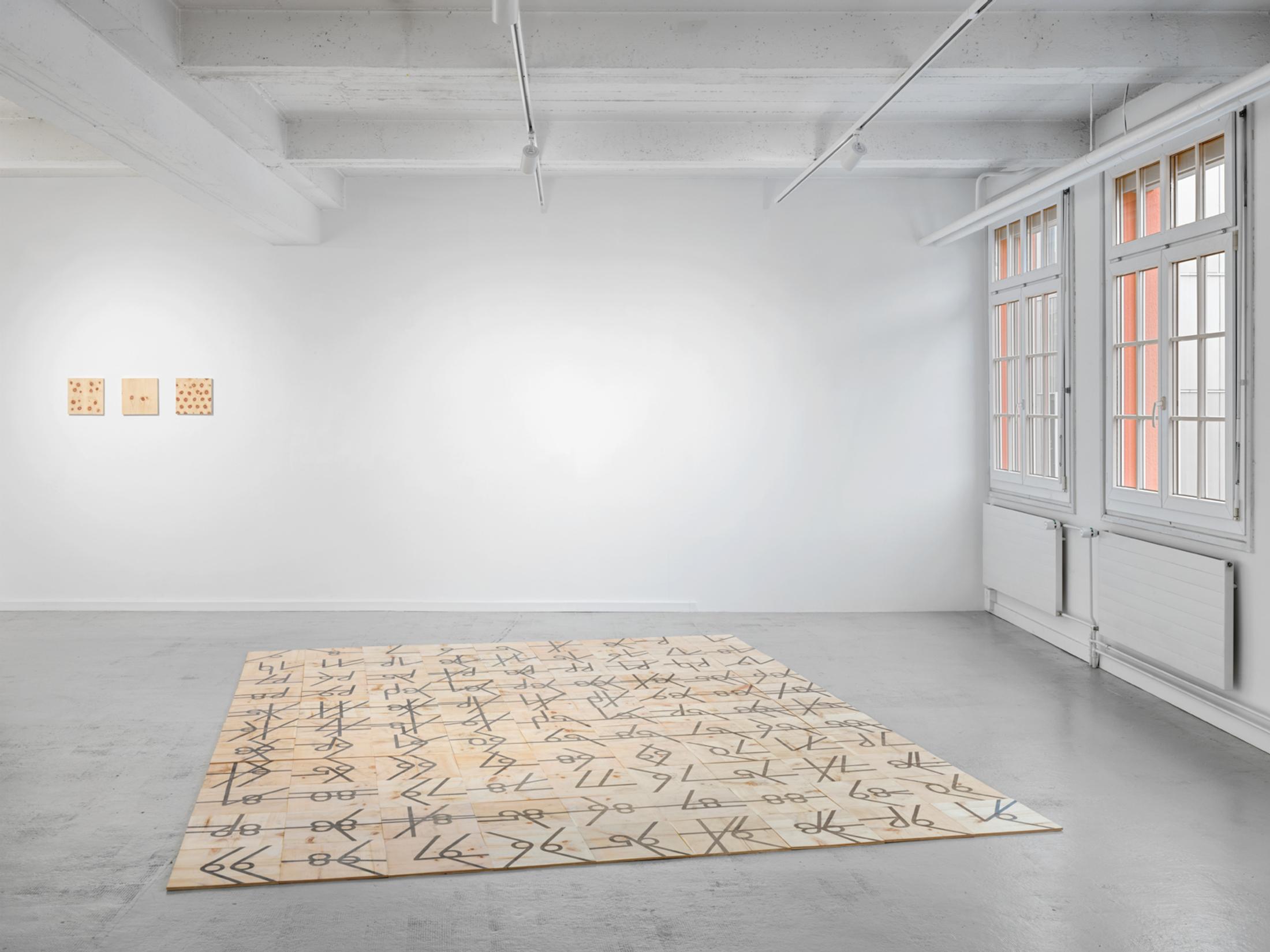 Exhibition View Solo Show Mirko Baselgia «Le jeu de l'échelle» at Galerie Heinzer Reszler, Lausanne, 2024 / Photo: Stefan Altenburger / Courtesy: The artist and Galerie Heinzer Reszler