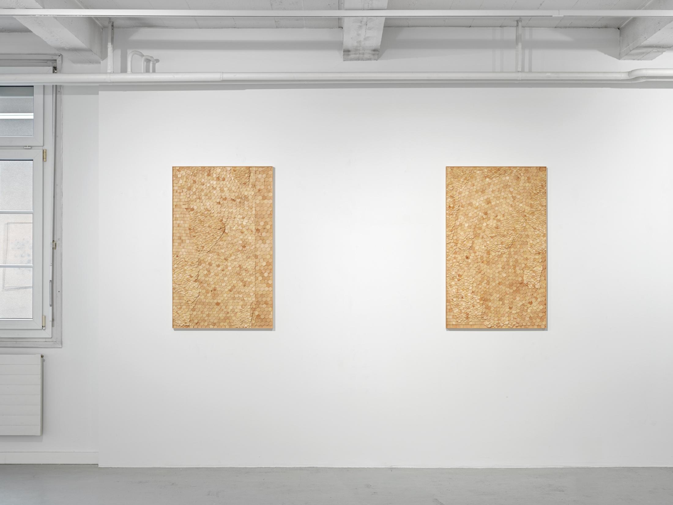 Exhibition View Solo Show Mirko Baselgia «Le jeu de l'échelle» at Galerie Heinzer Reszler, Lausanne, 2024 / Photo: Stefan Altenburger / Courtesy: The artist and Galerie Heinzer Reszler