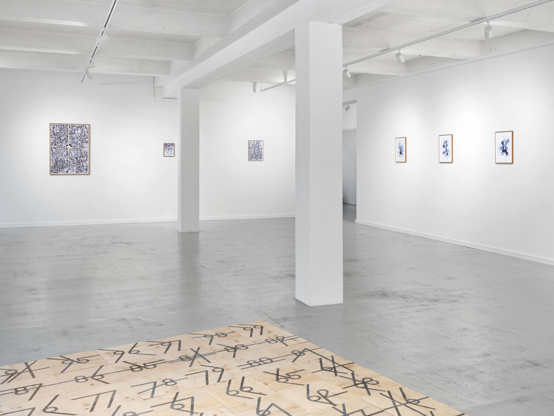 Exhibition View Solo Show Mirko Baselgia «Le jeu de l'échelle» at Galerie Heinzer Reszler, Lausanne, 2024 / Photo: Stefan Altenburger / Courtesy: The artist and Galerie Heinzer Reszler