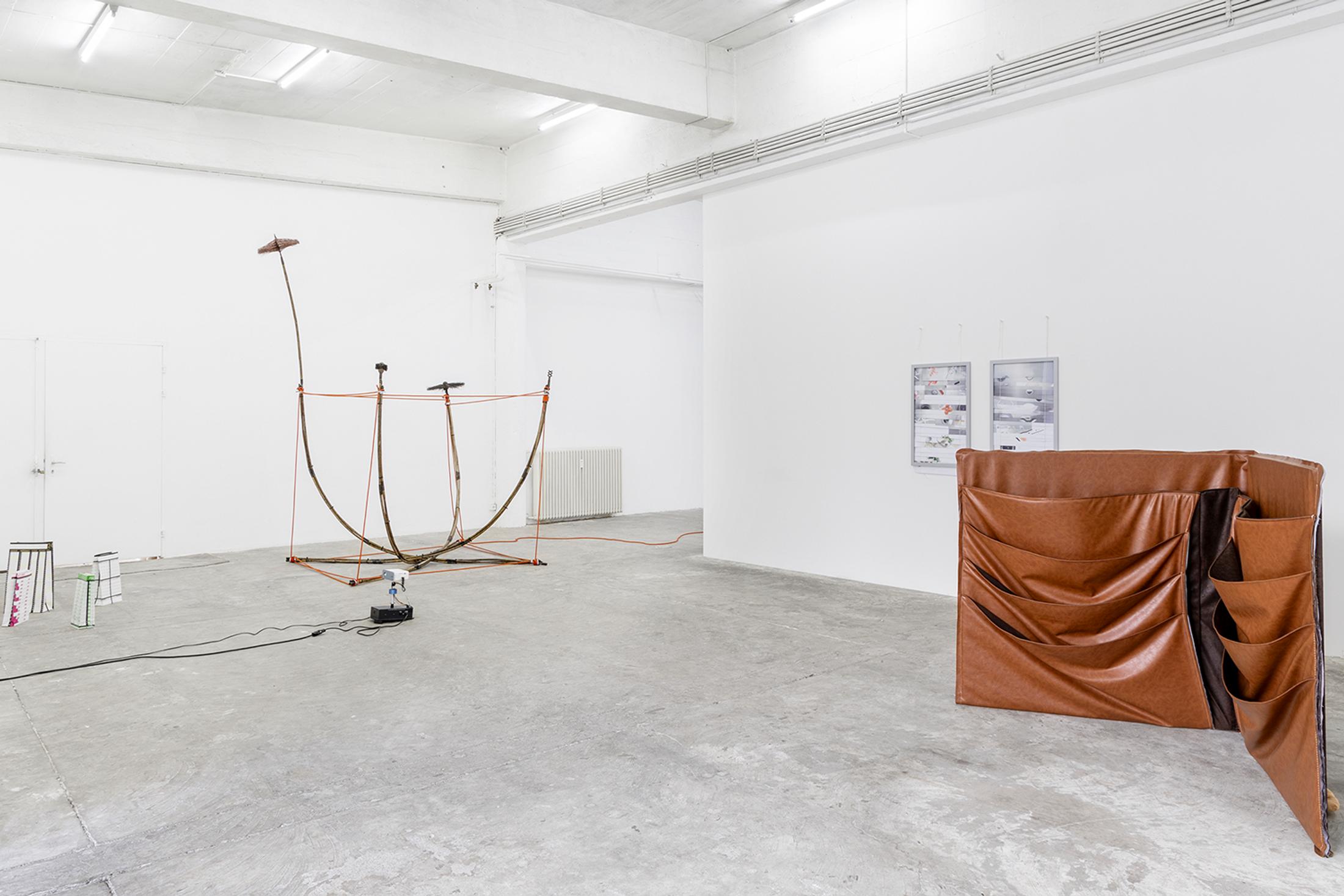 Exhibition View Group Show «Modernization» at Circuit, Lausanne, 2024 / Photo: Aude Mayer / Courtesy: the artists, Aude Mayer, CIRCUIT