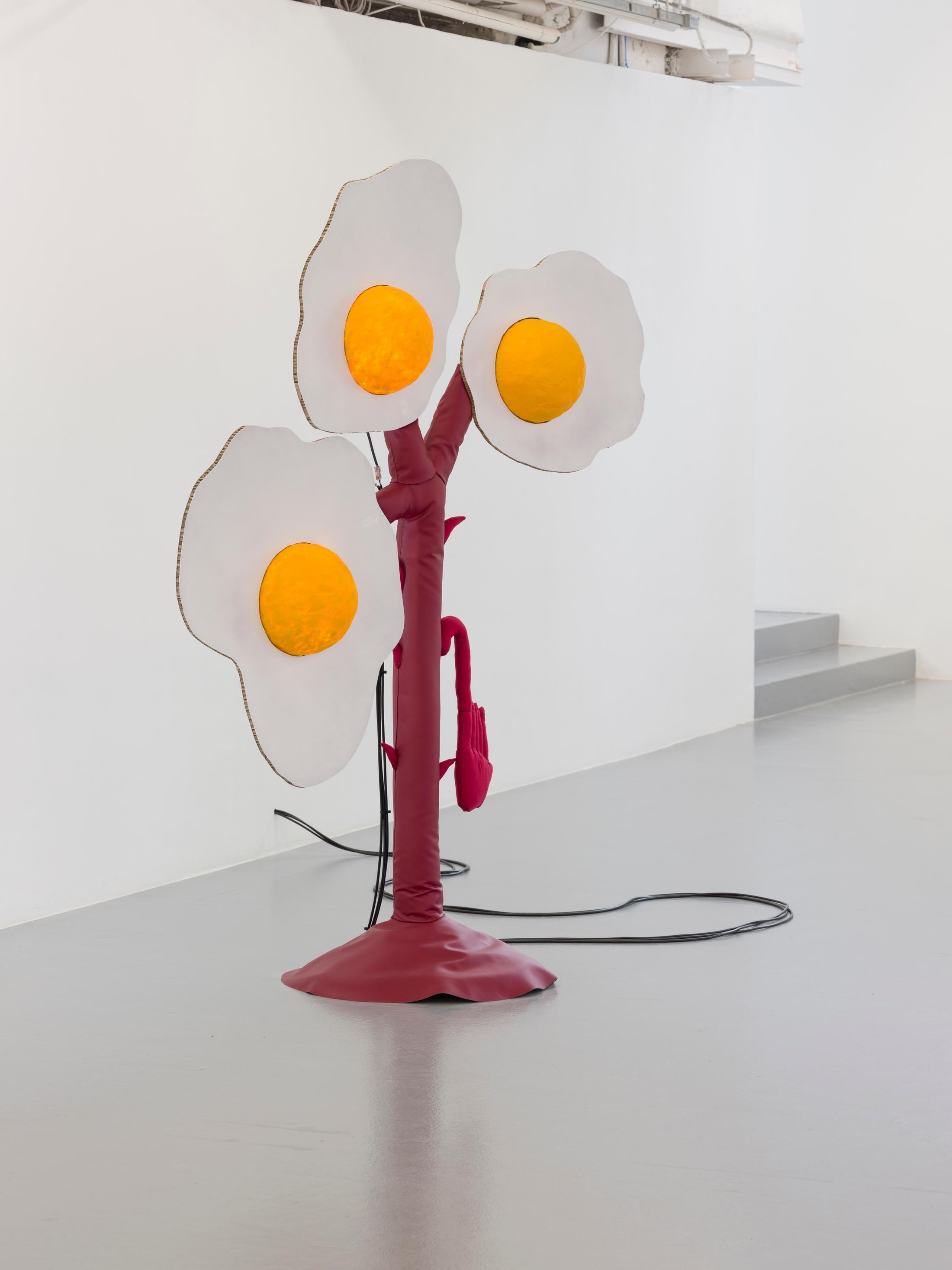 Exhibition View Duo Show Nastasia Meyrat and Mina Squalli-Houssaïni «dwelling the shadows» at CAN, Neuchâtel, 2024 / Photo: Sebastian Verdon / Courtesy: The artists and CAN