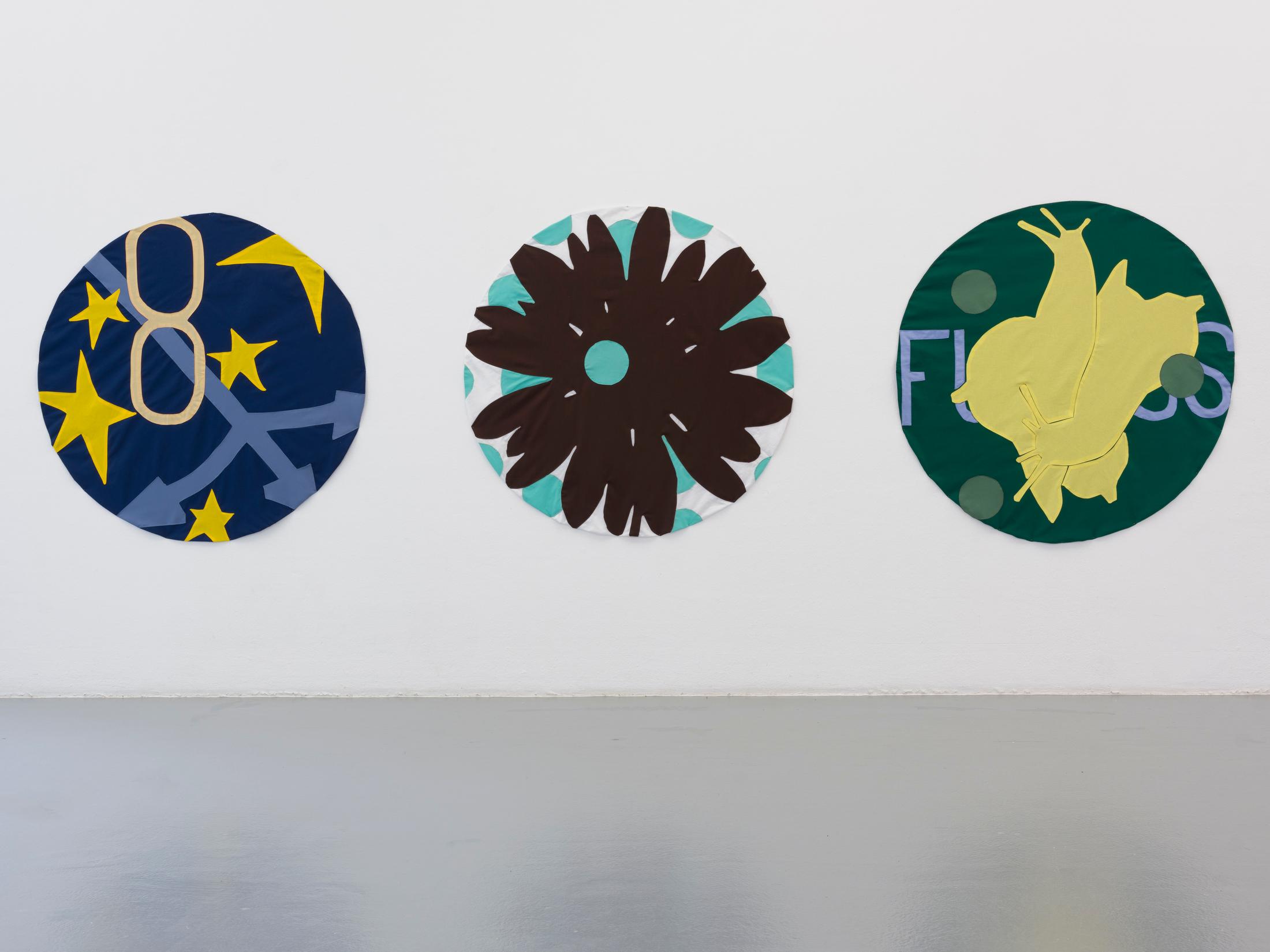 Exhibition View Duo Show Nastasia Meyrat and Mina Squalli-Houssaïni «dwelling the shadows» at CAN, Neuchâtel, 2024 / Photo: Sebastian Verdon / Courtesy: The artists and CAN