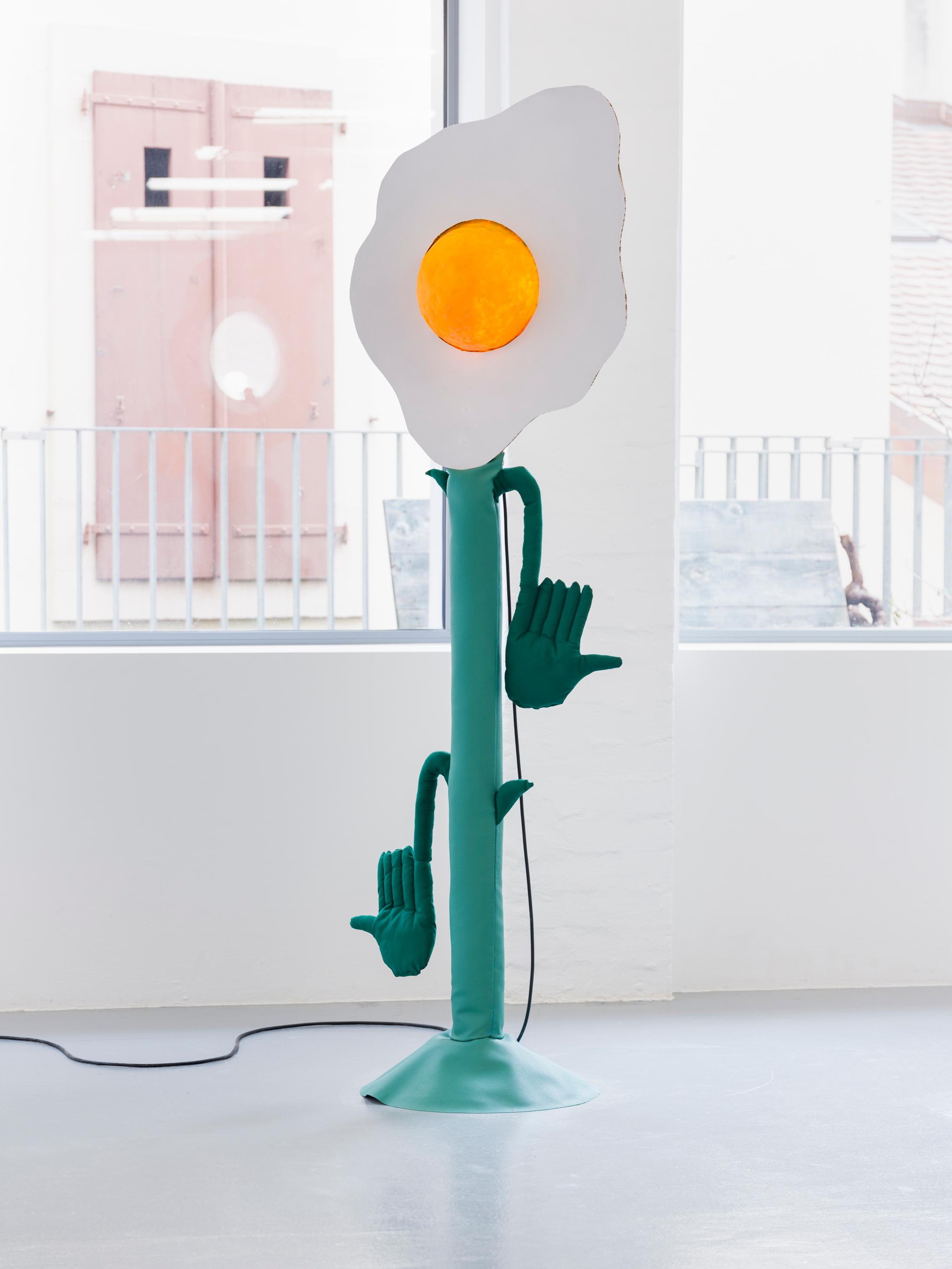 Exhibition View Duo Show Nastasia Meyrat and Mina Squalli-Houssaïni «dwelling the shadows» at CAN, Neuchâtel, 2024 / Photo: Sebastian Verdon / Courtesy: The artists and CAN