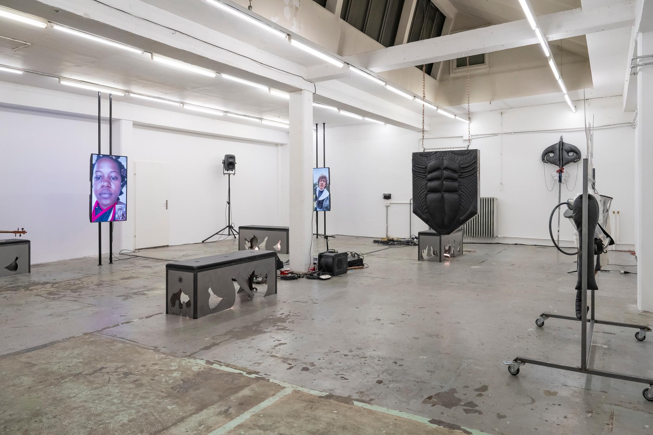 Exhibition View Nicola Genovese Solo Show «Desireless» at Toxi, Zurich, 2023 / Photo: Sebastian Lendenmann / Courtesy: the artist and Toxi