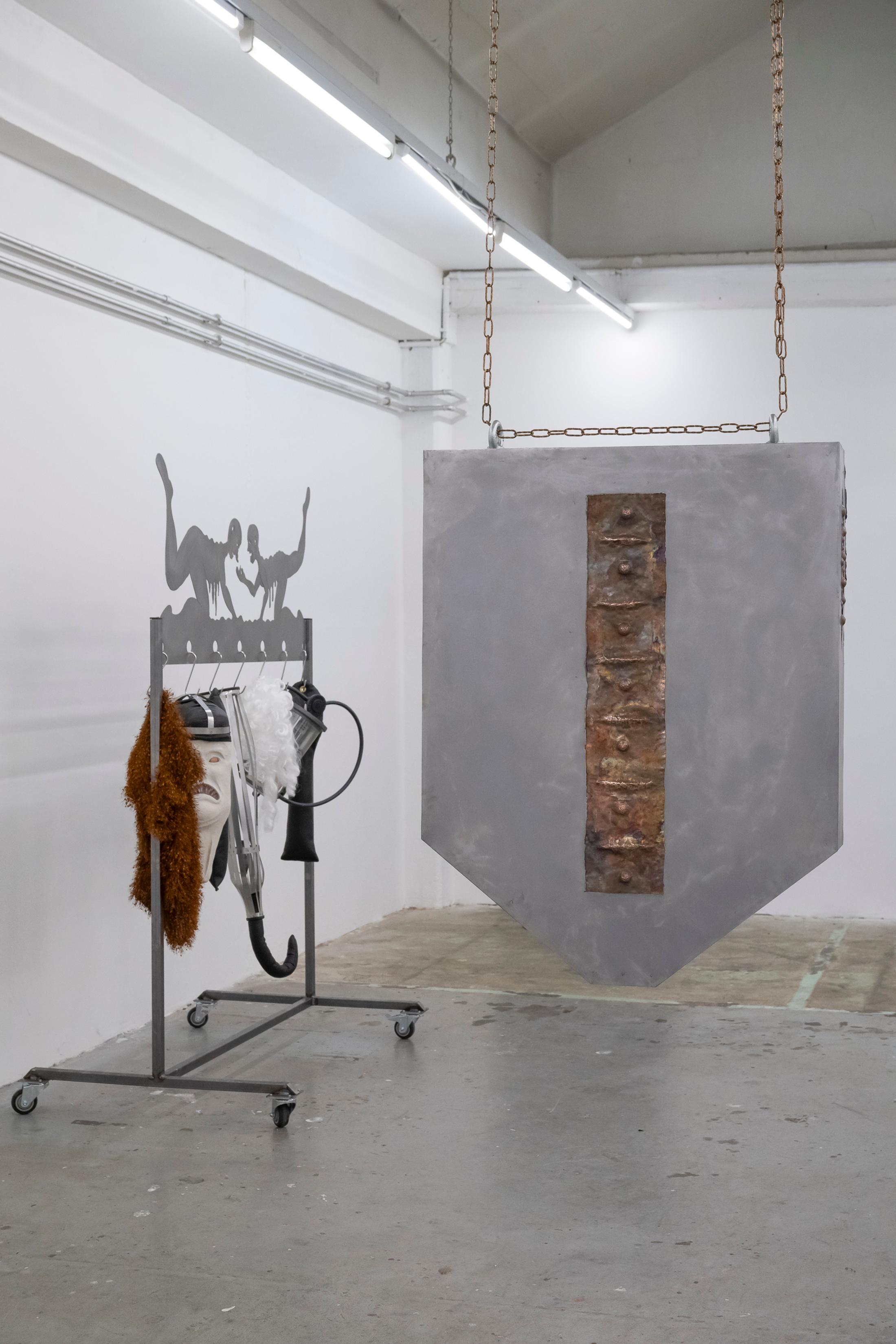 Exhibition View Nicola Genovese Solo Show «Desireless» at Toxi, Zurich, 2023 / Photo: Sebastian Lendenmann / Courtesy: the artist and Toxi