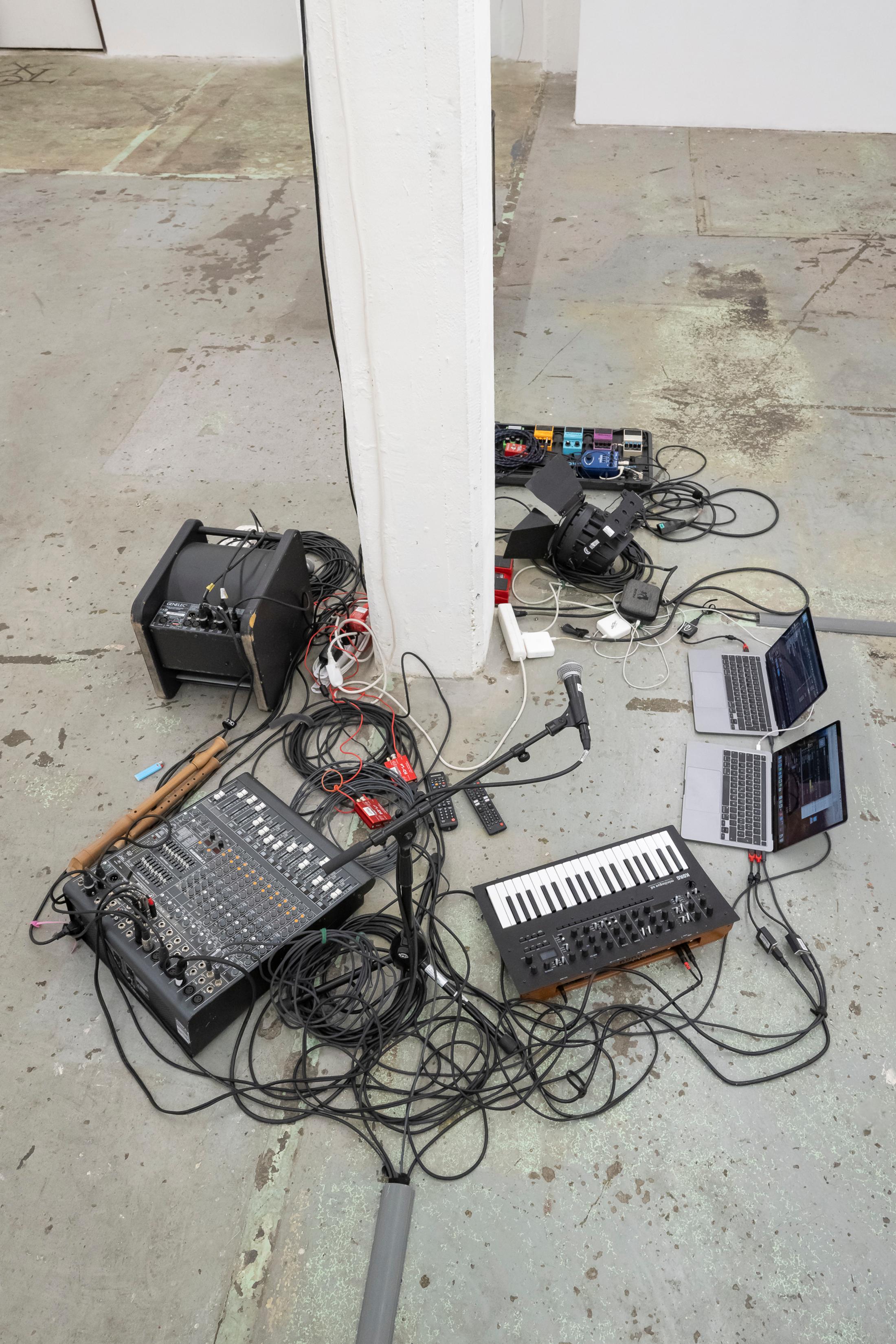 Exhibition View Nicola Genovese Solo Show «Desireless» at Toxi, Zurich, 2023 / Photo: Sebastian Lendenmann / Courtesy: the artist and Toxi