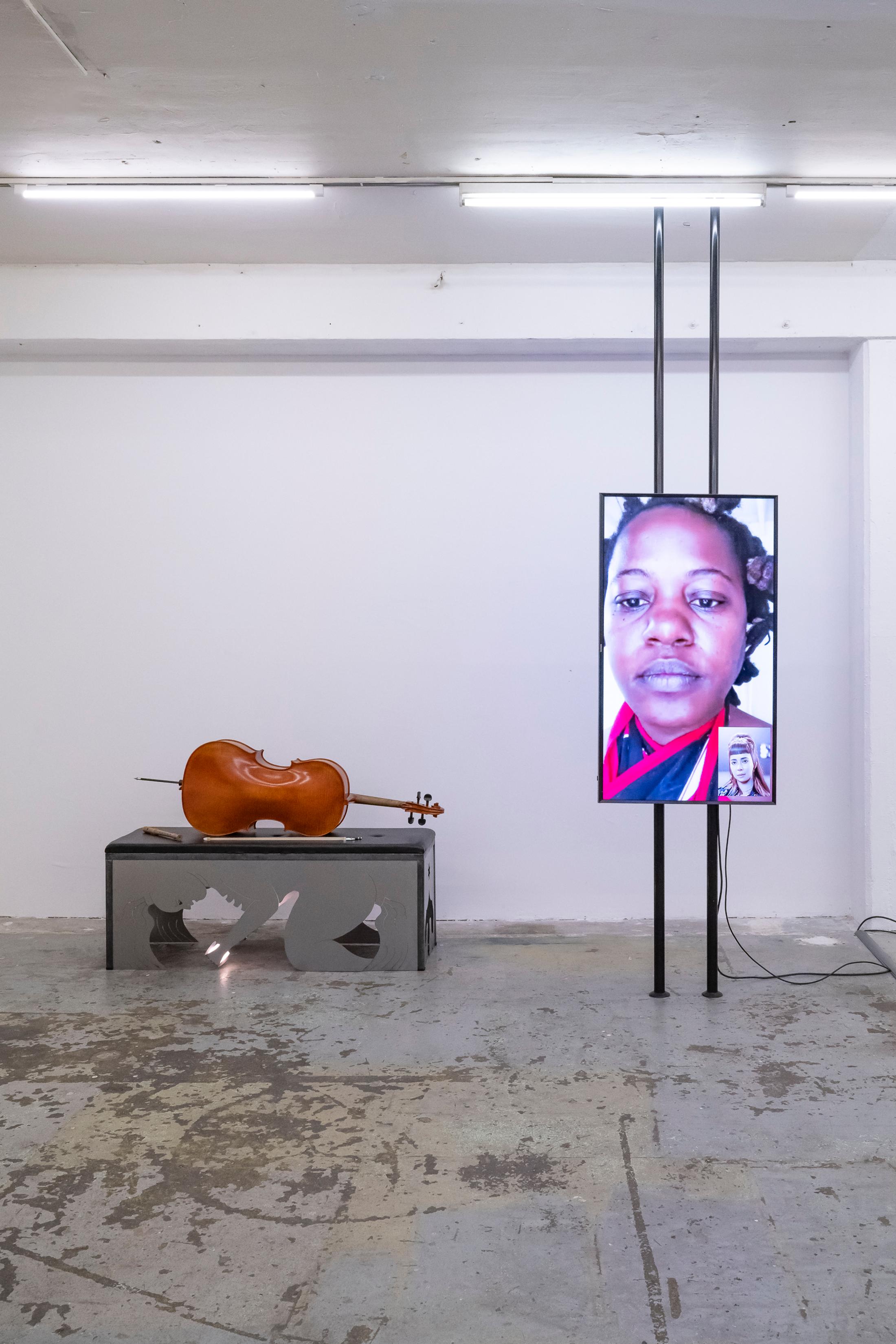 Exhibition View Nicola Genovese Solo Show «Desireless» at Toxi, Zurich, 2023 / Photo: Sebastian Lendenmann / Courtesy: the artist and Toxi