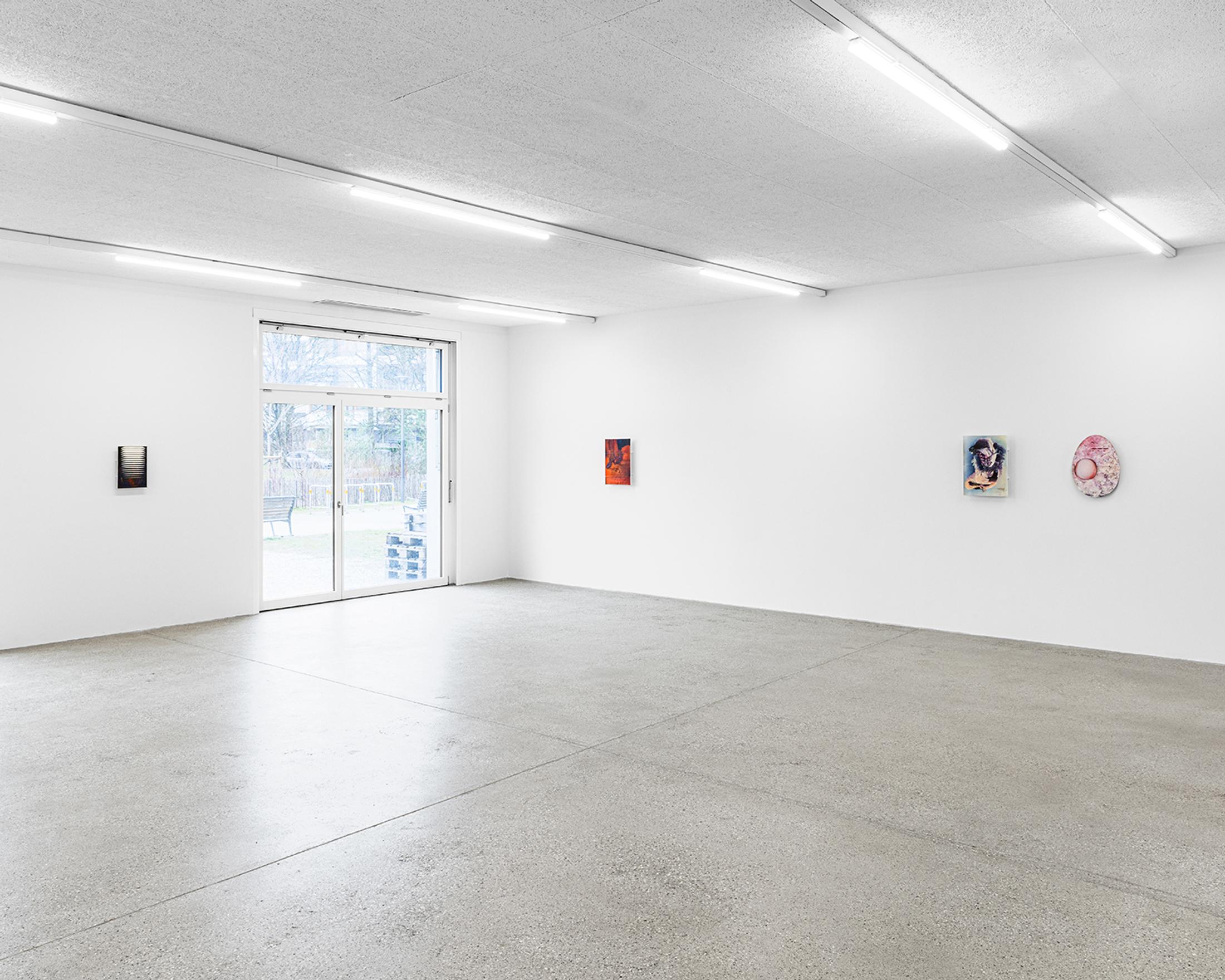 Exhibition View Solo Show Niels Trannois «Version Cue» at CALM – Centre d’Art La Meute, Lausanne, Switzerland, 2025 / Photo: Théo Dufloo / Courtesy of the artist