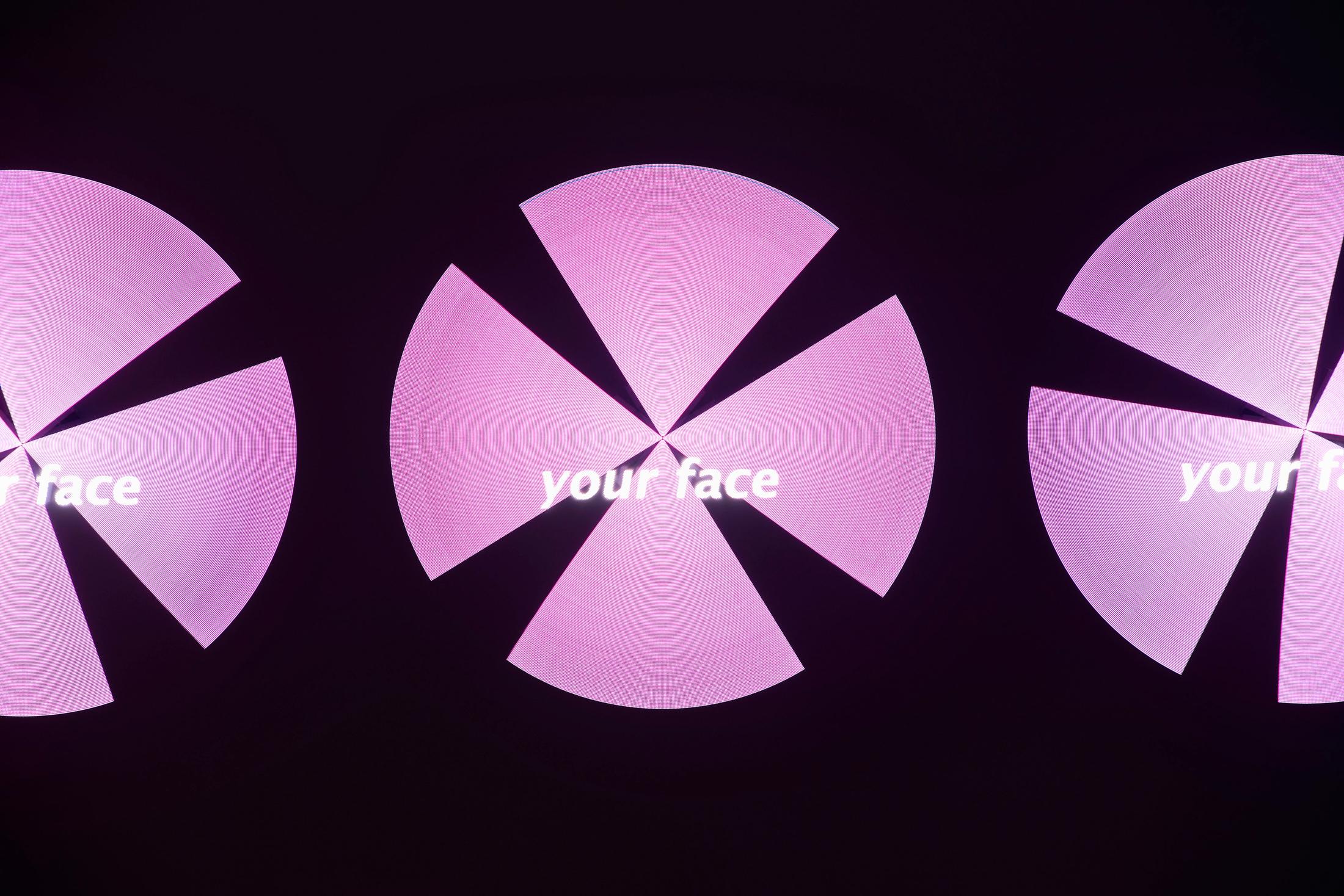 Exhibition View P. Staff Solo Show «In Ekstase; view on P. Staff, In Ekstase, 2023» at Kunsthalle Basel, Basel, 2023 / Photo: Philipp Hänger / Courtesy: the artist and Kunsthalle Basel