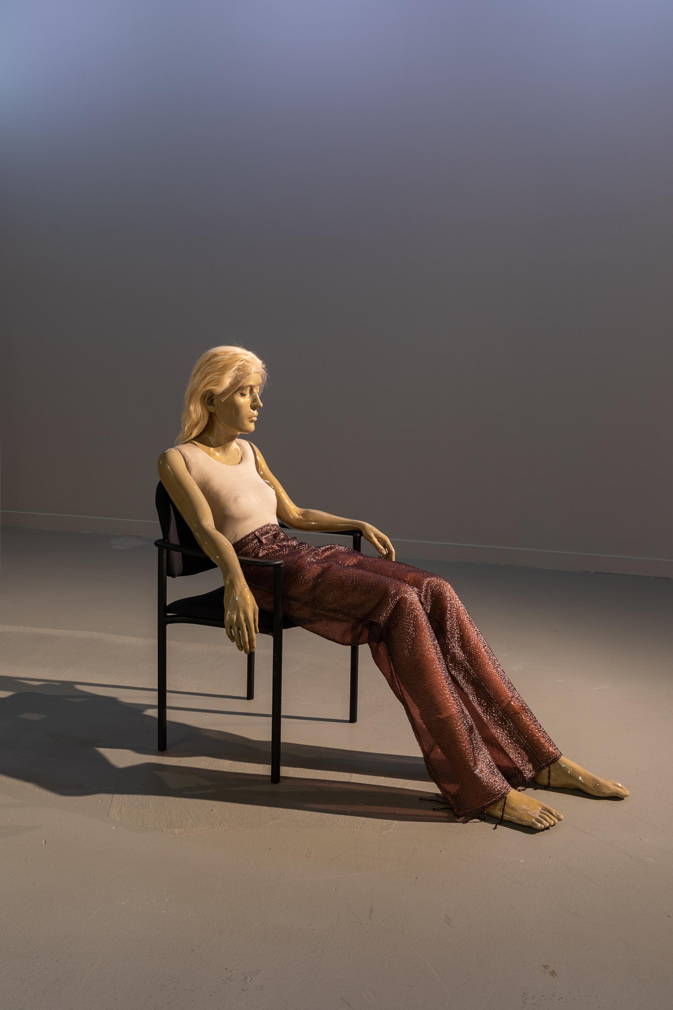 Exhibition View Solo Show Pascale Birchler «Ich kann dich sehen» at Kunsthalle Luzern, Lucerne, 2024 / Photo: Kilian Bannwart / Courtesy: the artist and Kunsthalle Luzern